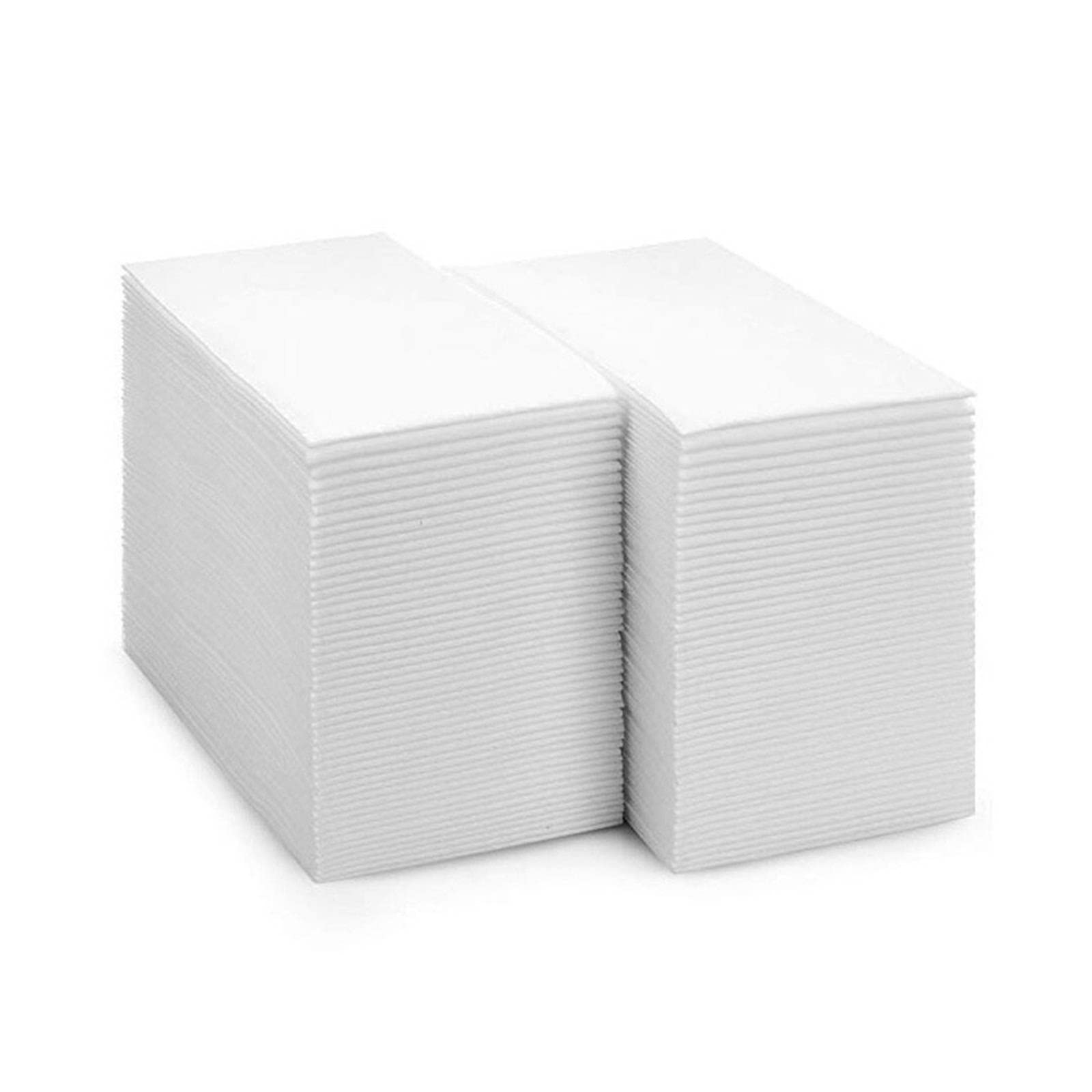 VSOLS 100pcs Disposable White Tissue Paper - Single Layer Dust-Free Napkins 30x43cm (11.8