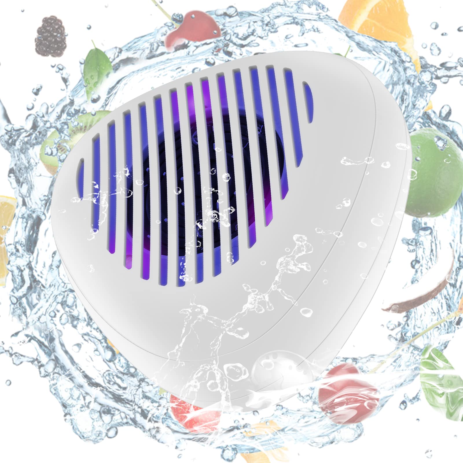Portable Rechargeable Fruit and Vegetable Washing Machine - IPX7 Waterproof Food Cleaner for Fruits, Vegetables, Meat & Tableware | Perfect for Kitchen, Camping & Travel Use