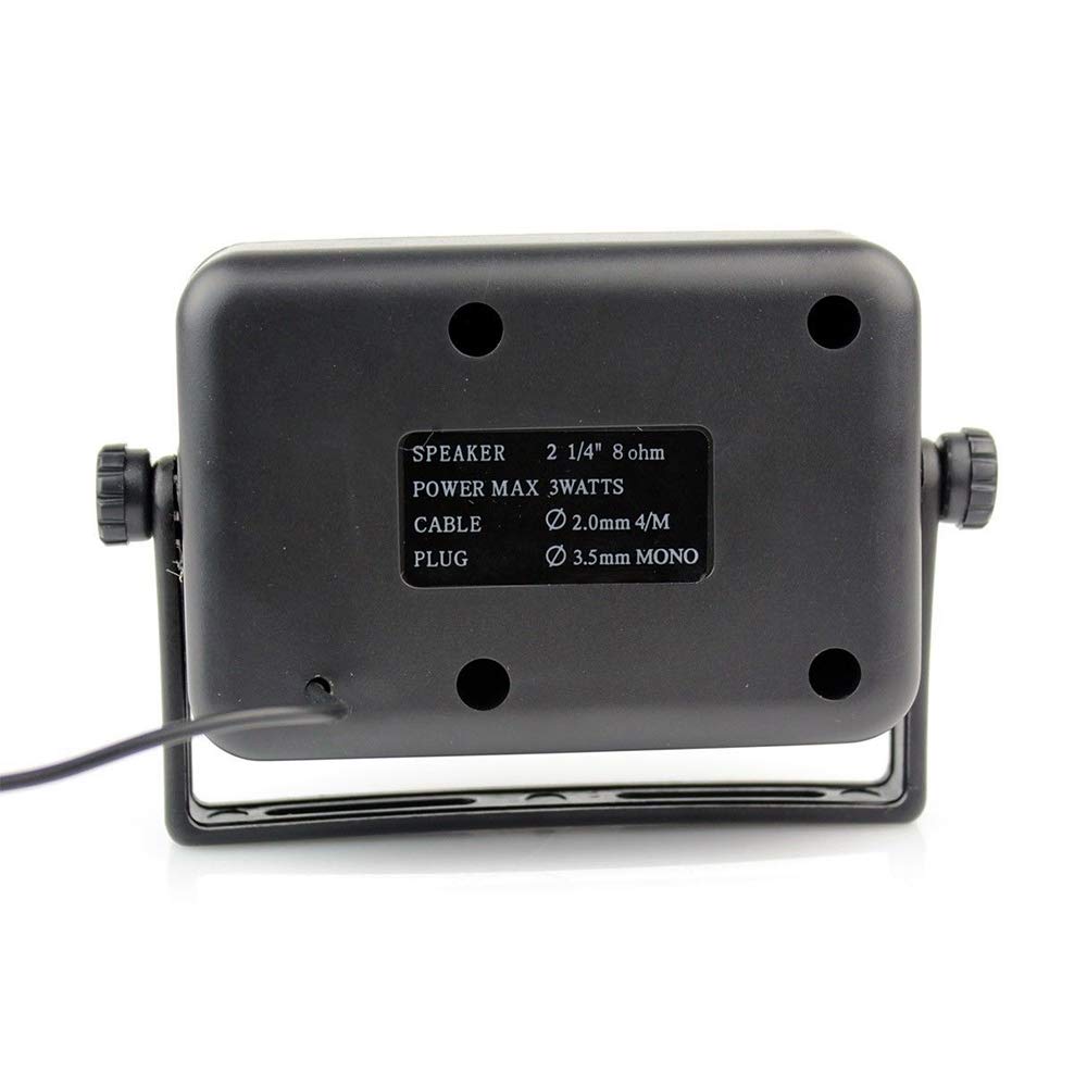 MABSSI Mini External CB Radio Speaker - 150V Ham for HF VHF UHF Bands - Perfect for Truckers, Off-Road Adventures & Emergency Communication