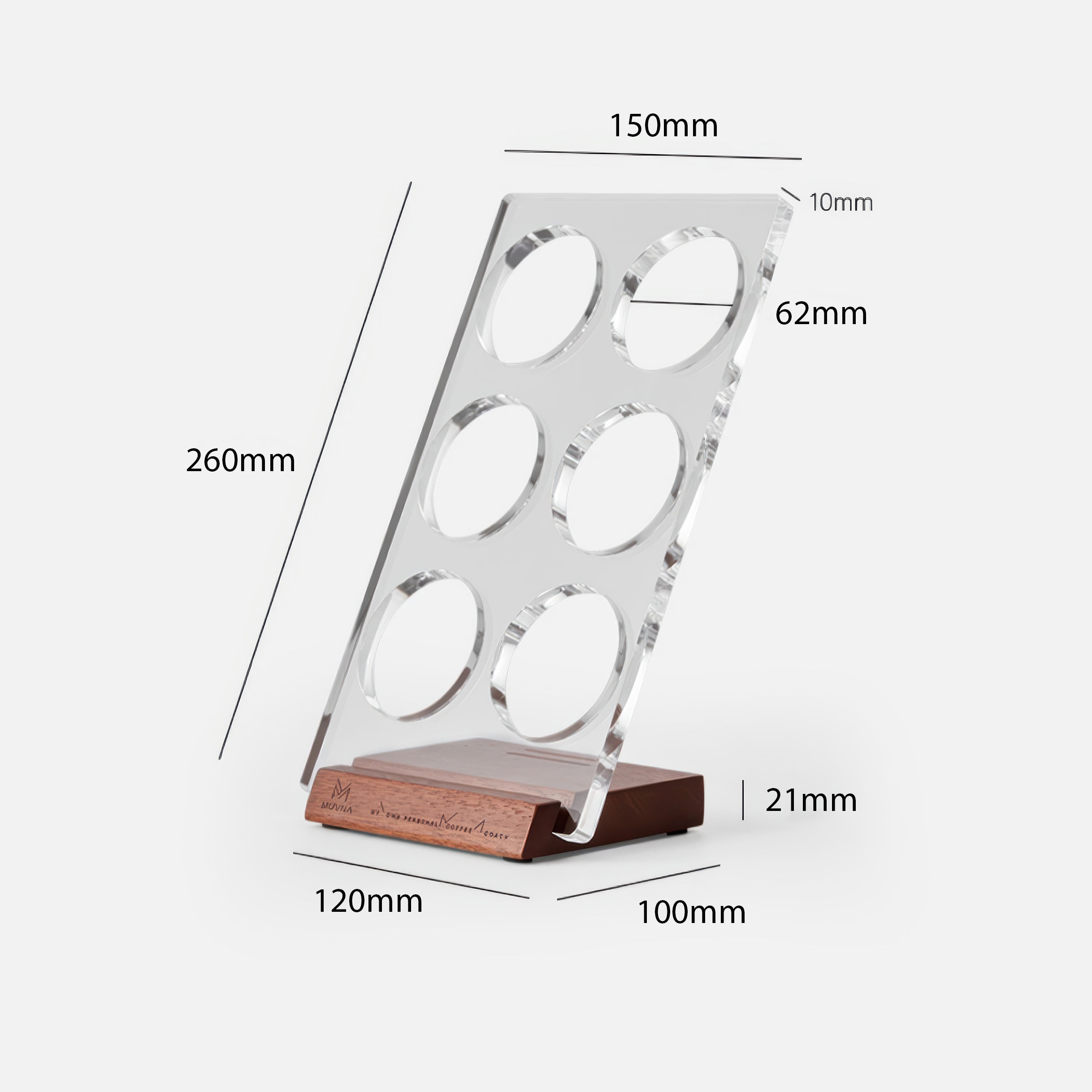 Stainless Steel Coffee Filter Basket Holder - Organizer & Display for Drip Coffee Makers - Perfect for Kitchen Countertop & Coffee Station Organization