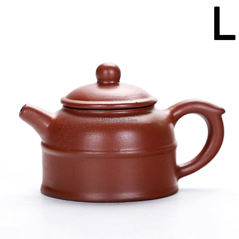 Premium Yixing Purple Clay Mini Teapot - Authentic Chinese Handmade Ceramic Teapot for Gongfu Tea Brewing | Perfect for Home, Office & Tea Ceremonies