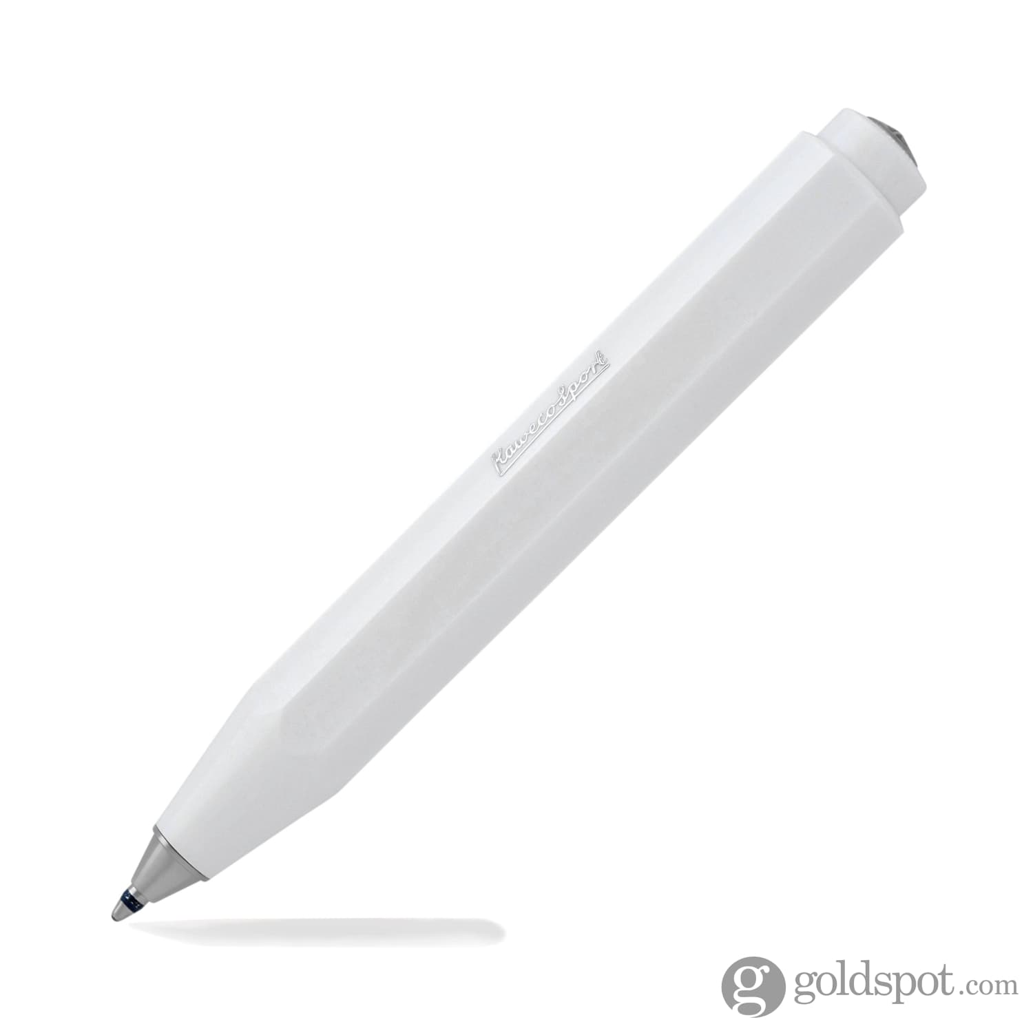 Kaweco Skyline Sport Ballpoint Pen - Premium White Fountain Pen for Writing, Sketching & Note Taking - Perfect Gift for Students, Professionals & Artists