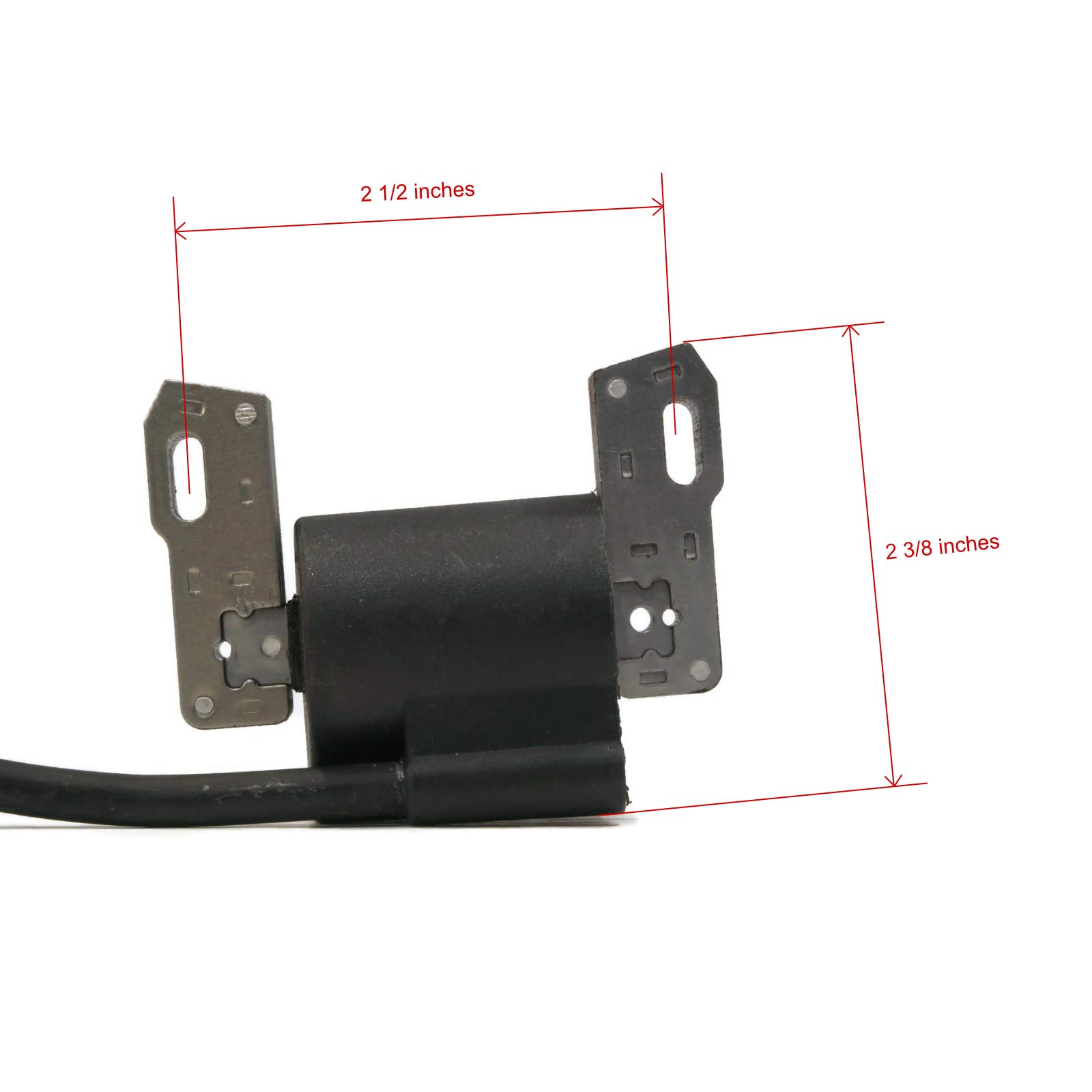 Briggs & Stratton Ignition Coil Replacement - Compatible with 197707, 198707, 19E412, 19E416, 19E417 - High Performance Engine Part for Lawn Mowers, Tractors & Outdoor Power Equipment