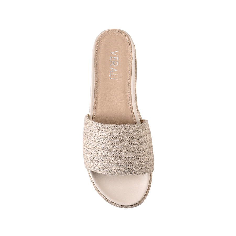 Declan Comfortable Footbed Slides - Natural Rope Sandals for Men & Women | Perfect for Beach, Pool, and Home Relaxation