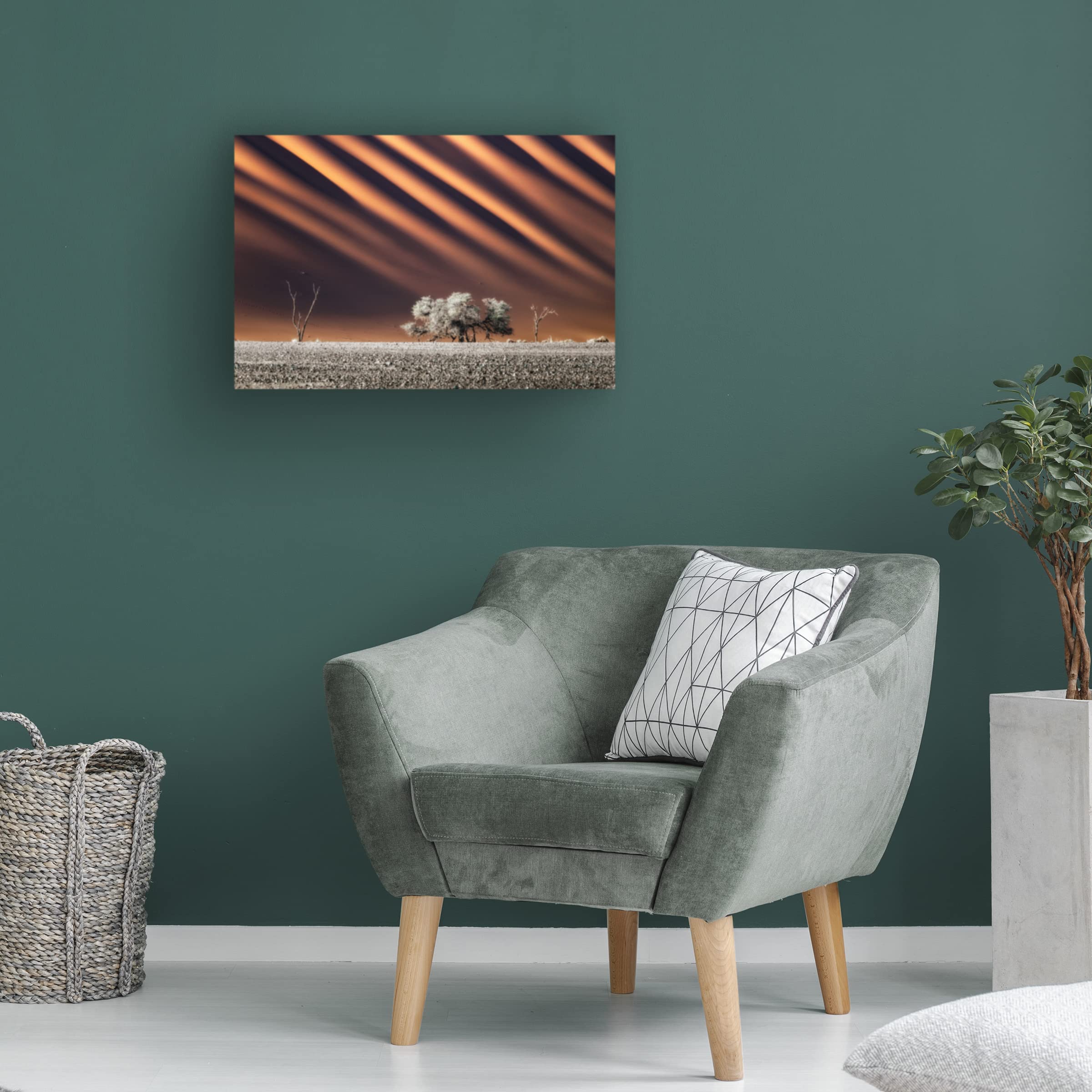 Trademark Fine Art 'Another View Of The Famous Object' Canvas Wall Art by Dima Chatrov - Perfect for Living Room, Bedroom & Office Decor