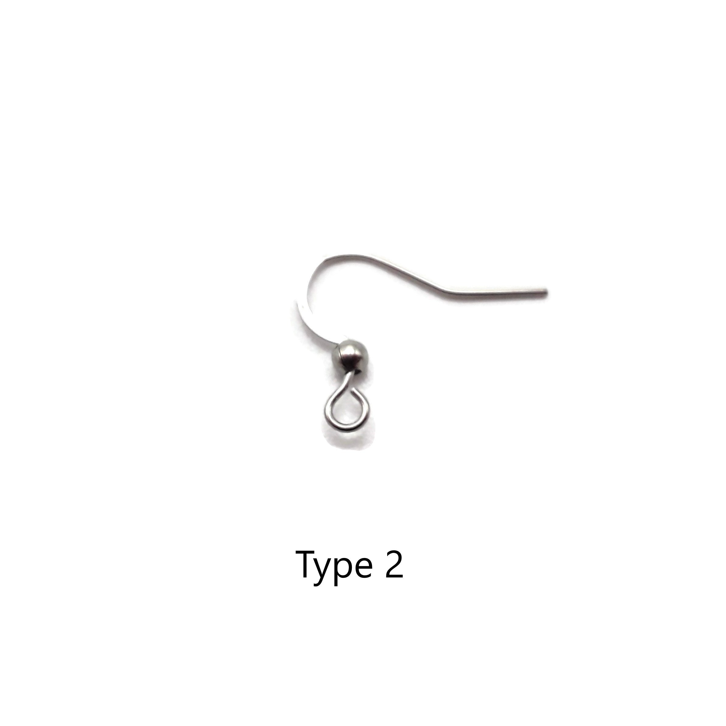 Premium 304 Stainless Steel Earring Hooks - 18x20mm (70pcs/Bag) - Hypoallergenic Jewelry Findings for DIY Earrings, Handmade Crafts & Professional Jewelry Making