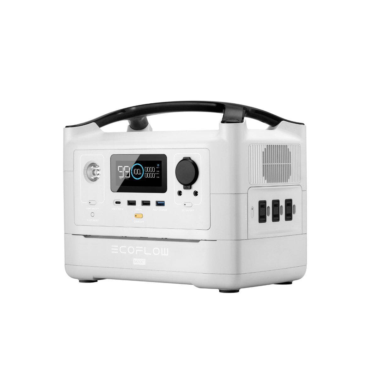 EcoFlow RIVER Max Plus 500W Portable Power Station with 288Wh Capacity | Solar Generator for Camping, RV, Emergencies & Outdoor Adventures