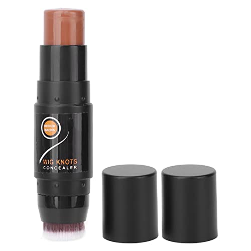 Semi-Permanent Hair Dye Stick - Temporary Hair Coloring Pen for Gray Coverage | Quick & Easy Hair Color Changing Cream Stick for Men & Women (Medium Brown) | Perfect for Touch-Ups, Root Coverage & Creative Hair Styling at Home