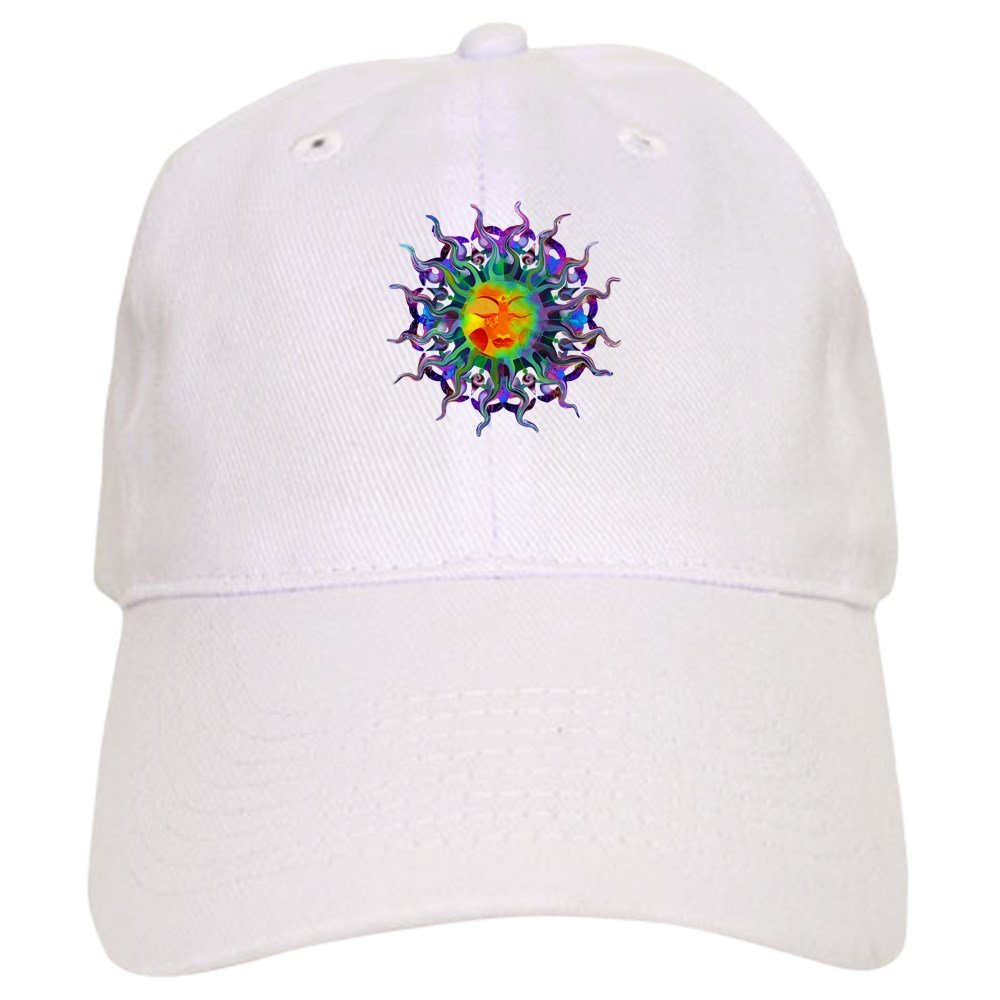 Chakra Sun Adjustable Baseball Cap for Yoga & Outdoor Activities