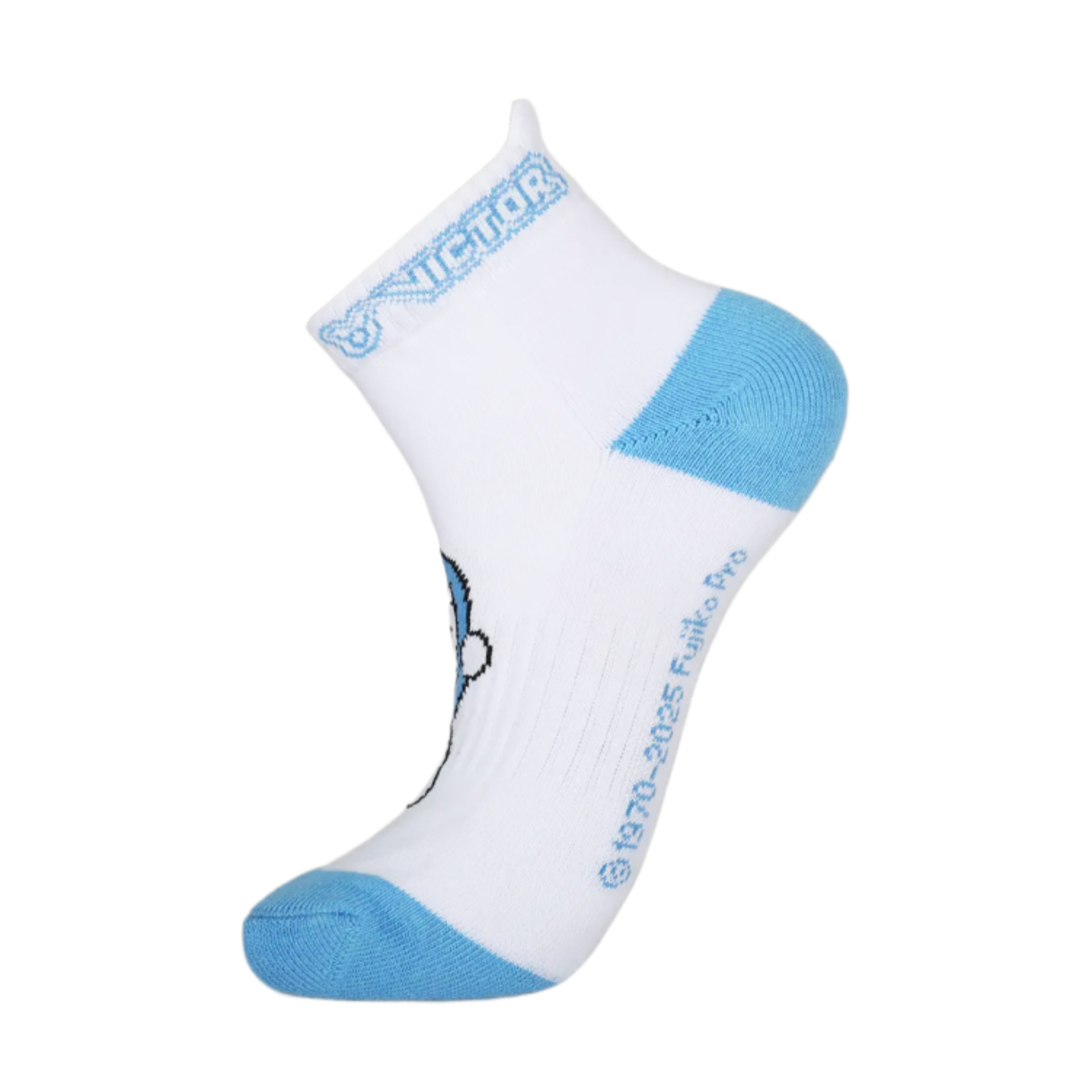 Victor X Doraemon SK515DRM Low Cut Socks - Cute Anime Cartoon Character Socks for Men & Women - Perfect for Casual Wear, Cosplay & Gift Giving