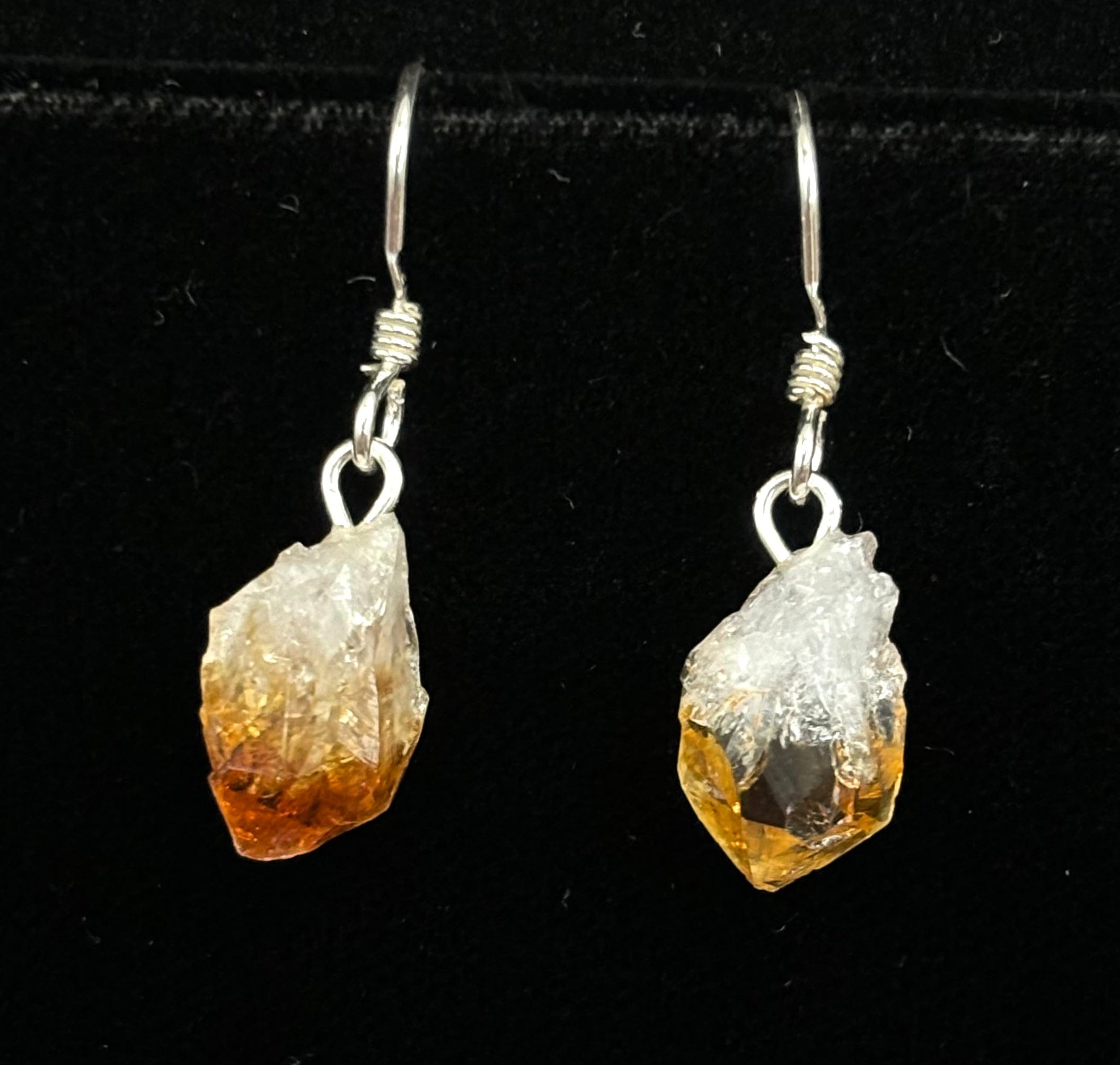 Natural Citrine Gemstone Sterling Silver Earrings for Women - Dainty & Elegant Jewelry for Everyday Wear, Parties & Gifts