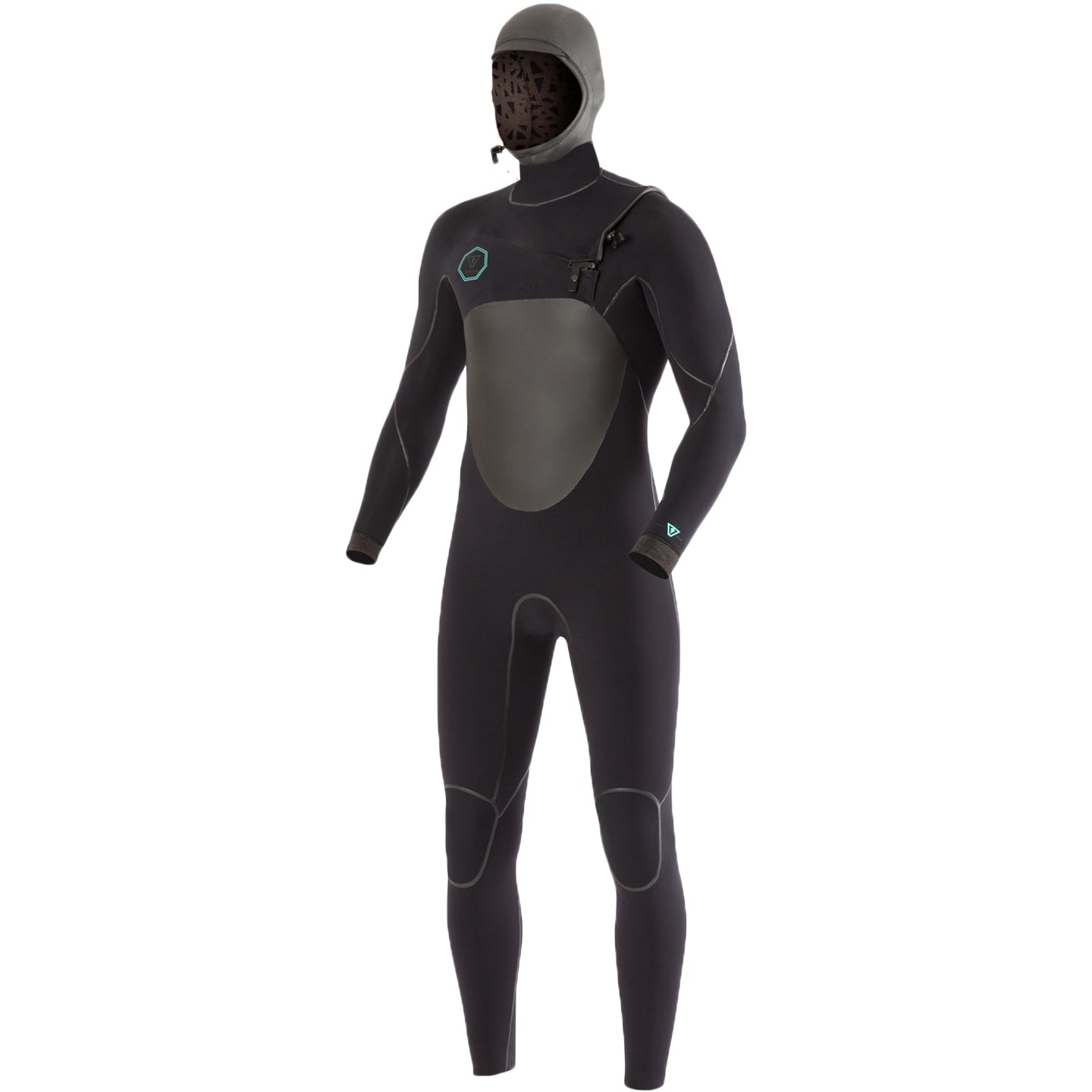 Vissla North Seas 5.5/4.5mm Men's Hooded Full Wetsuit for Surfing, Diving & Cold Water Swimming | Premium Neoprene Winter Wetsuit