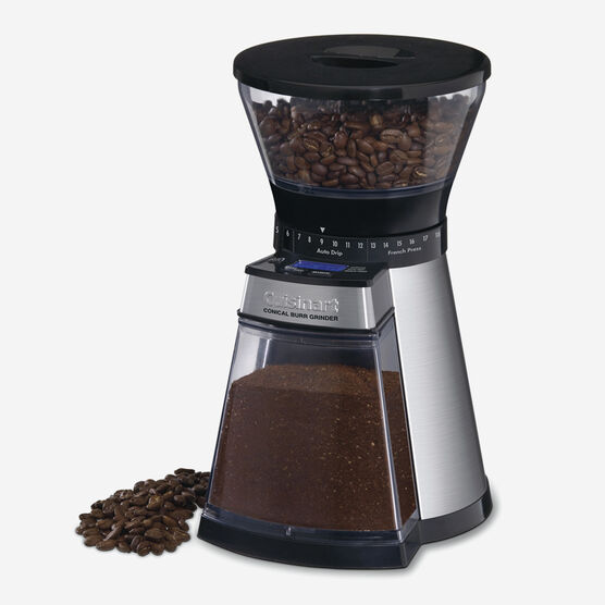 Cuisinart CBM-18C Programmable Conical Burr Coffee Grinder - Fresh Ground Coffee for Espresso, Drip, French Press & Cold Brew - Perfect for Home & Office Use