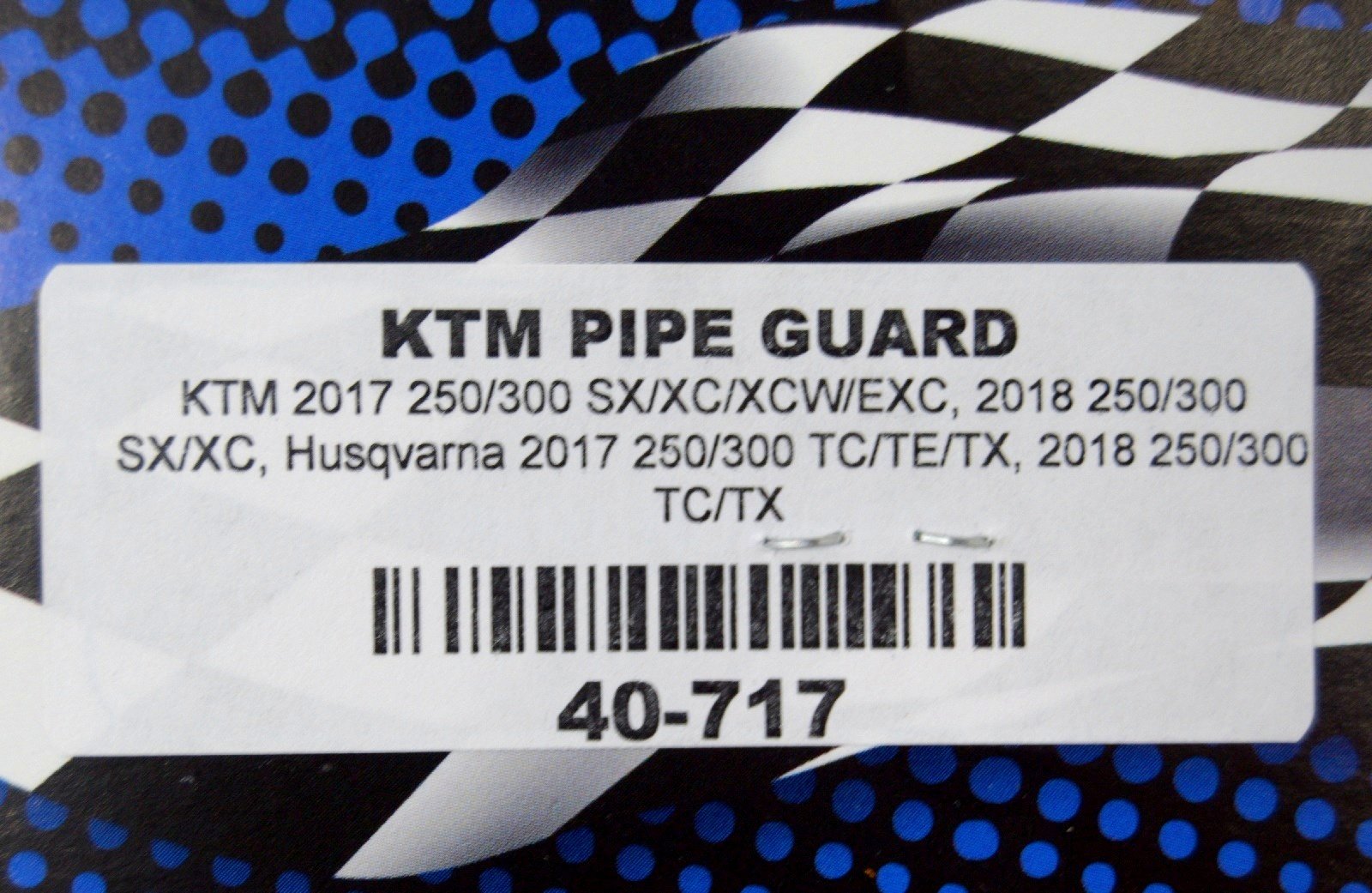 Enduro Engineering Carbon Fiber Exhaust Pipe Guard - Compatible with KTM & Husqvarna Dirt Bikes (2017-2019 Models) - Off-Road Motorcycle Protection for Extreme Trail Riding & Motocross Racing