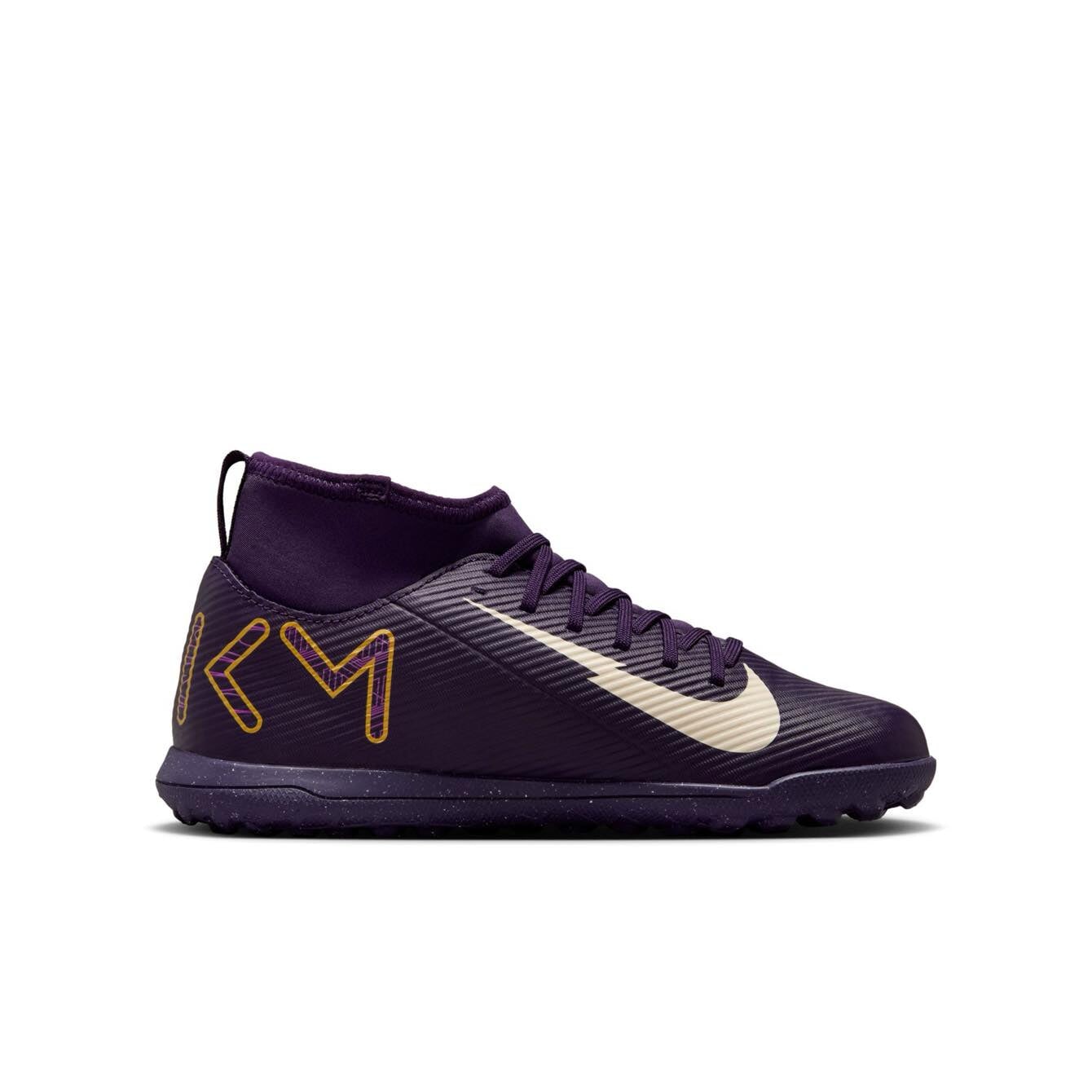 Nike Jr. Mercurial Superfly 10 Club Kylian Mbappé TF Soccer Cleats for Kids - Lightweight Football Shoes with Synthetic Leather for Indoor & Outdoor Training, Matches and Street Soccer