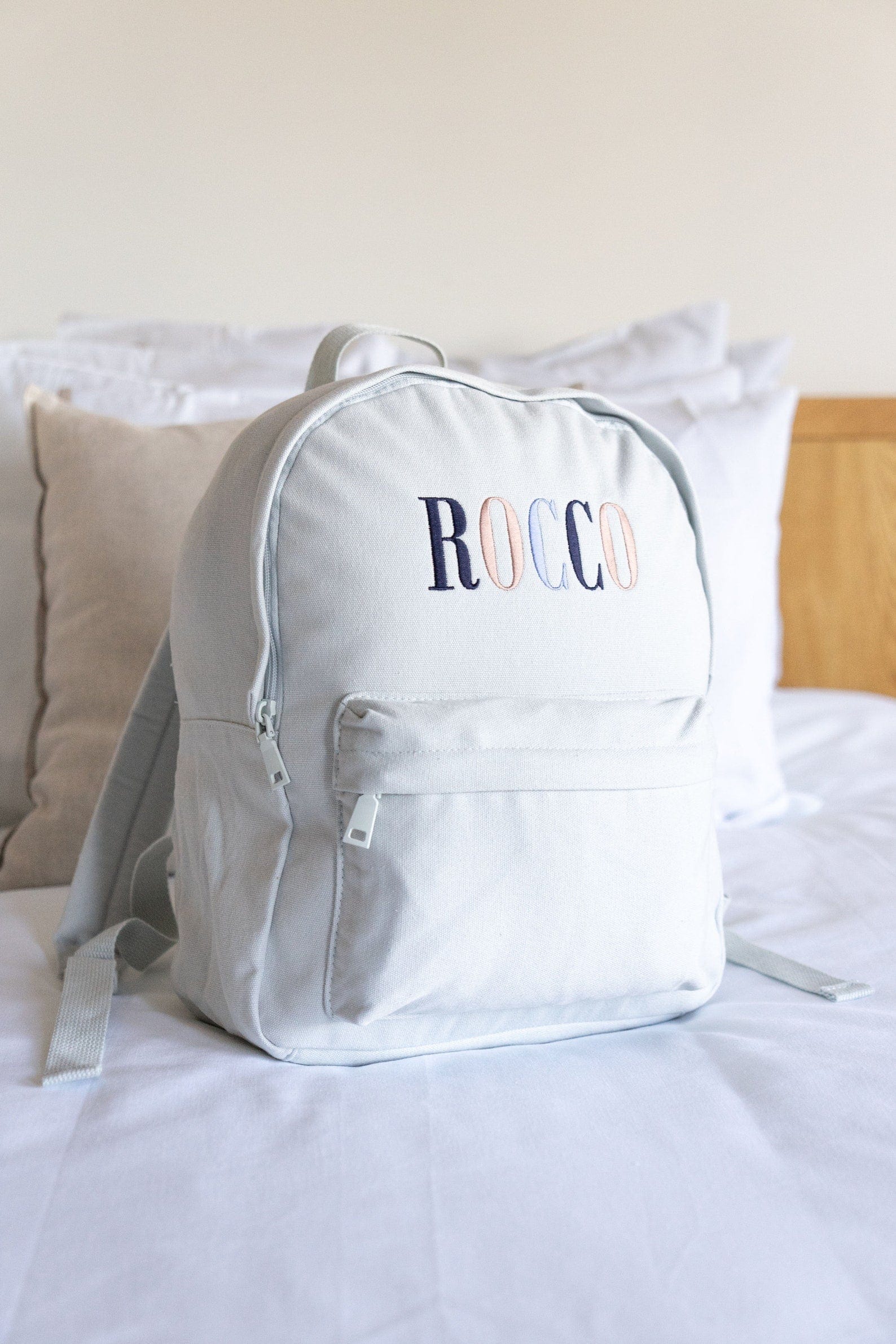 Personalized Bambino Backpack for Kids - Custom Name School Bag, Durable & Lightweight for School, Travel, and Daily Use