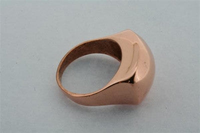 Clean Regal Copper Ring for Women - Elegant & Hypoallergenic Jewelry for Everyday Wear, Parties & Special Occasions