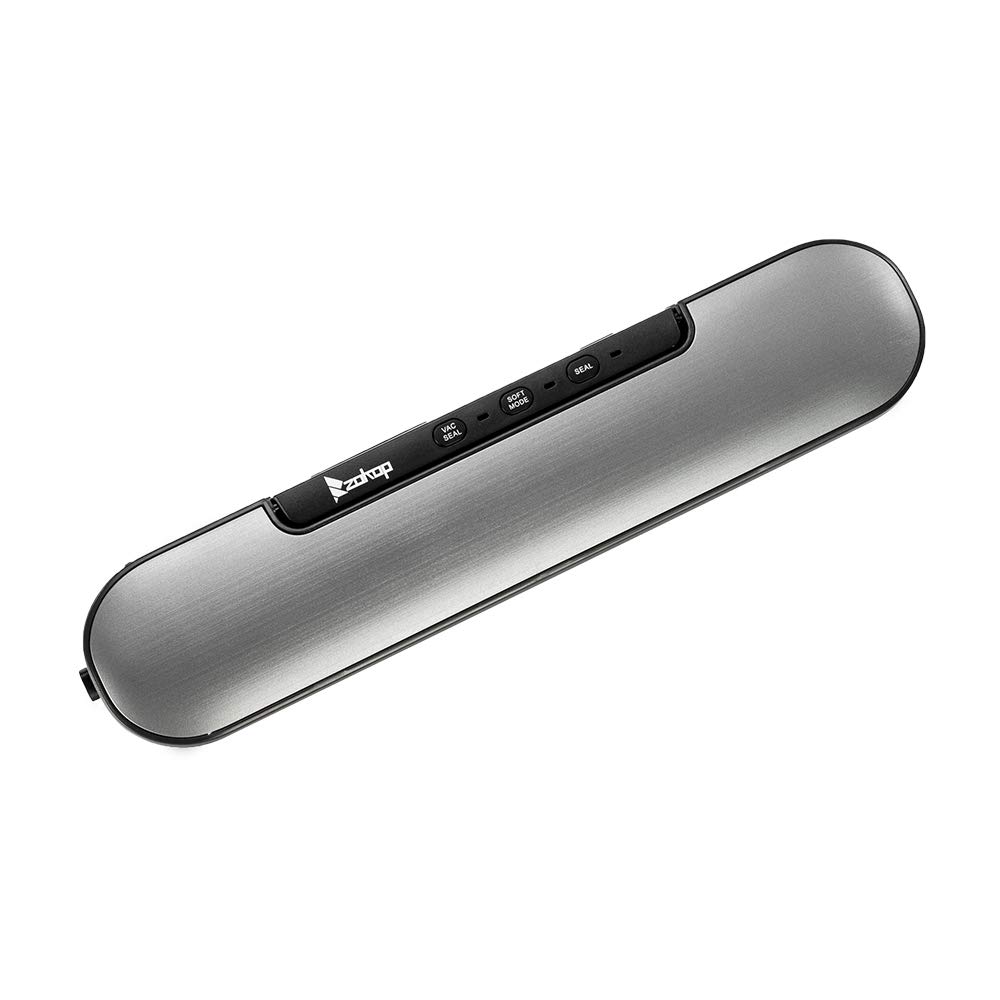 Portable Food Vacuum Sealer Machine with 10 Bags - Compact for Kitchen & Travel