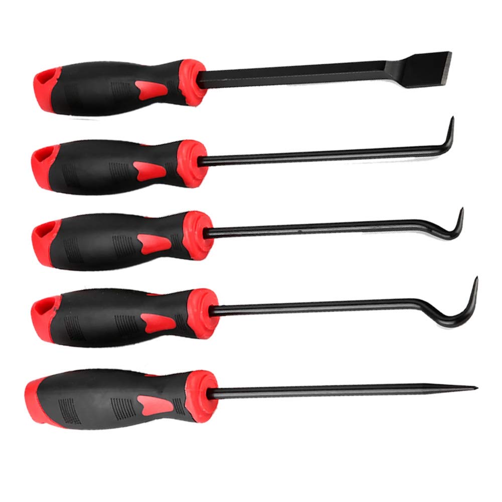 9-Piece Car Oil Seal Removal Tool Kit - Precision Automotive Pick & Hook Set for O-Ring, Seal Puller, Scraper - Essential for Car Maintenance & Engine Repair (Ideal for Mechanics & DIY Auto Enthusiasts)