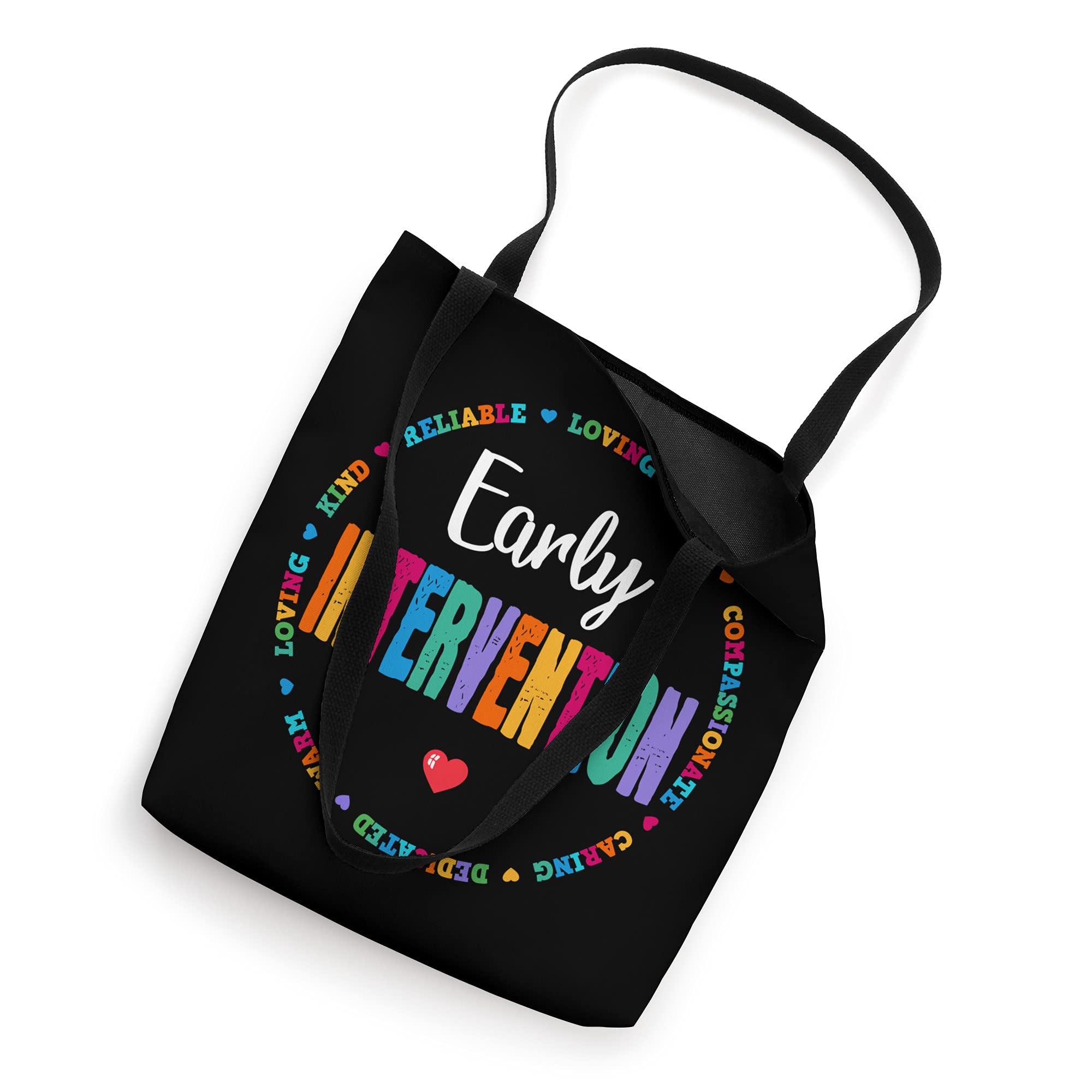 RTI Team Response Early Intervention Teacher School Crew Tote Bag - Durable Teacher Tote for Classroom Supplies, IEP Meetings & Professional Development