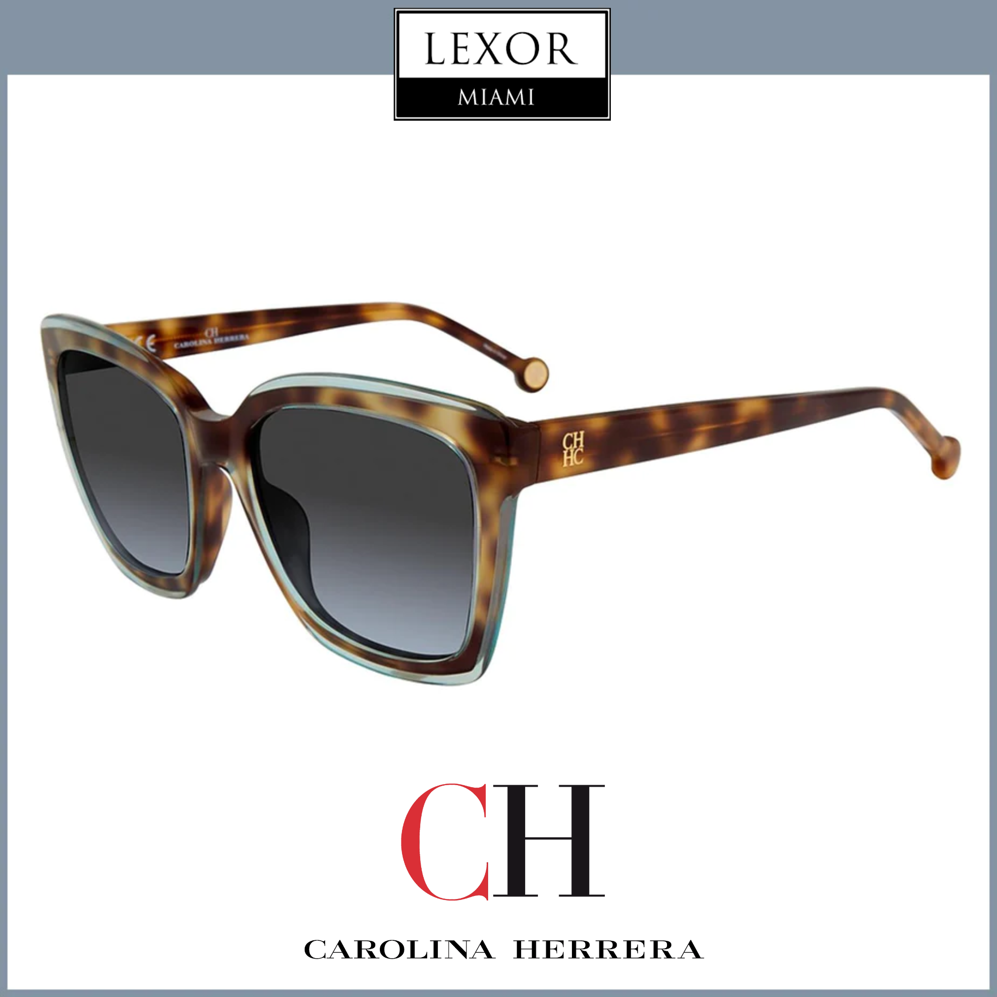 Carolina Herrera She788 0T66 Women's Fashion Sunglasses - UV Protection & Stylish Design for Outdoor Activities, Beach, and Driving