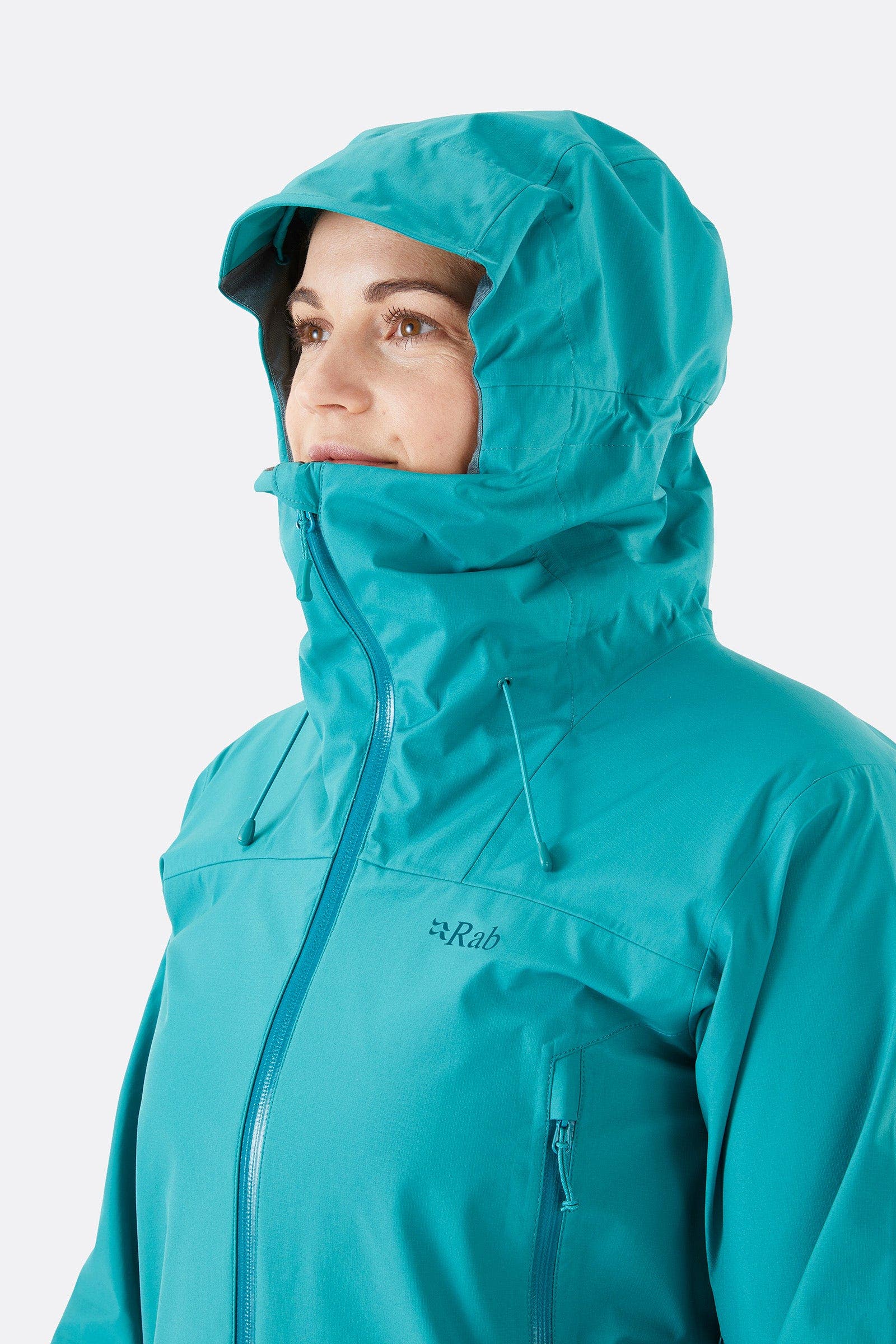 Arc Eco Waterproof Jacket for Women - Lightweight Raincoat with Hood, Windproof Outdoor Jacket - Perfect for Hiking, Camping & Daily Commute