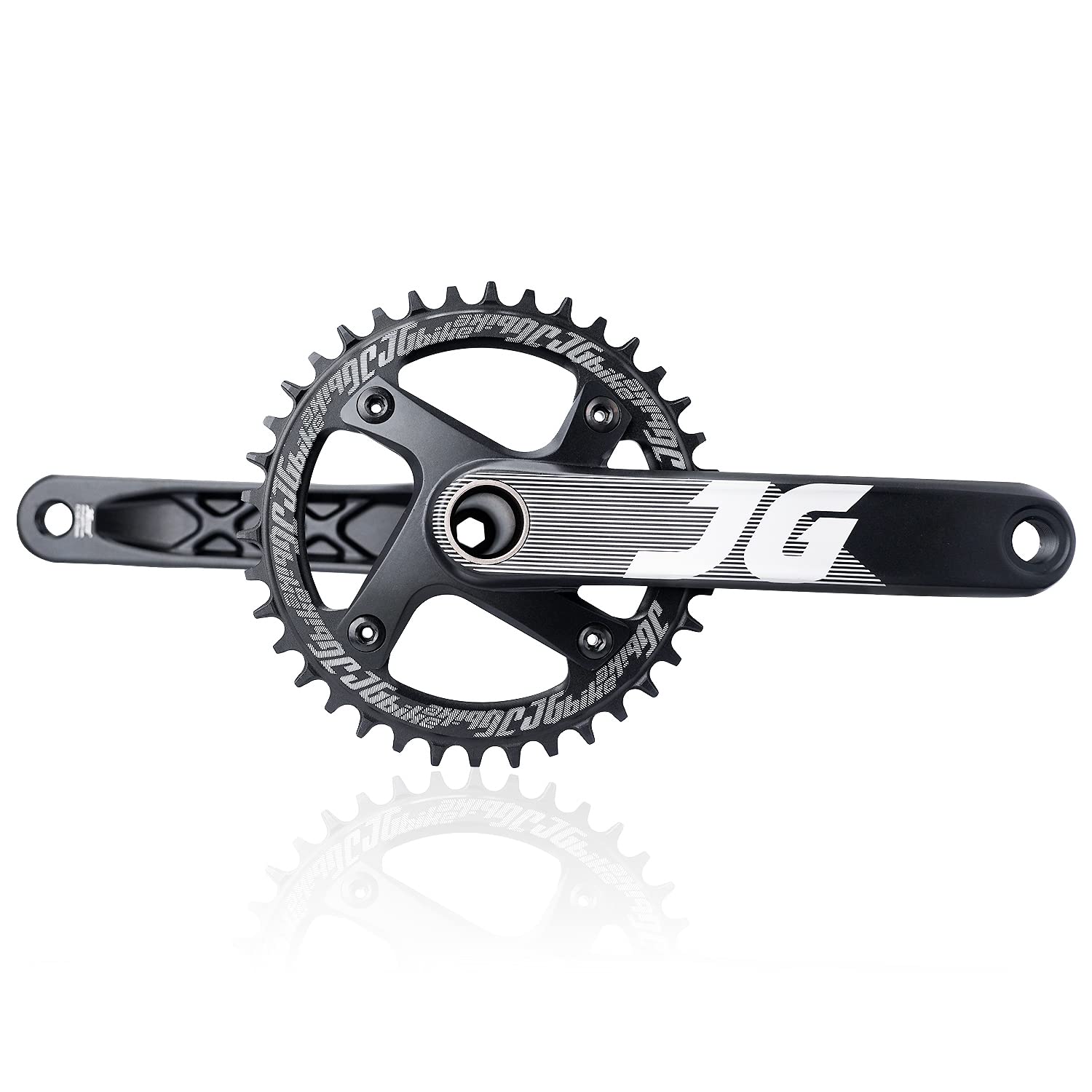 MTB Crankset 170mm 104BCD - Compatible with Shimano, SRAM, FSA - Perfect for Mountain & BMX Bikes