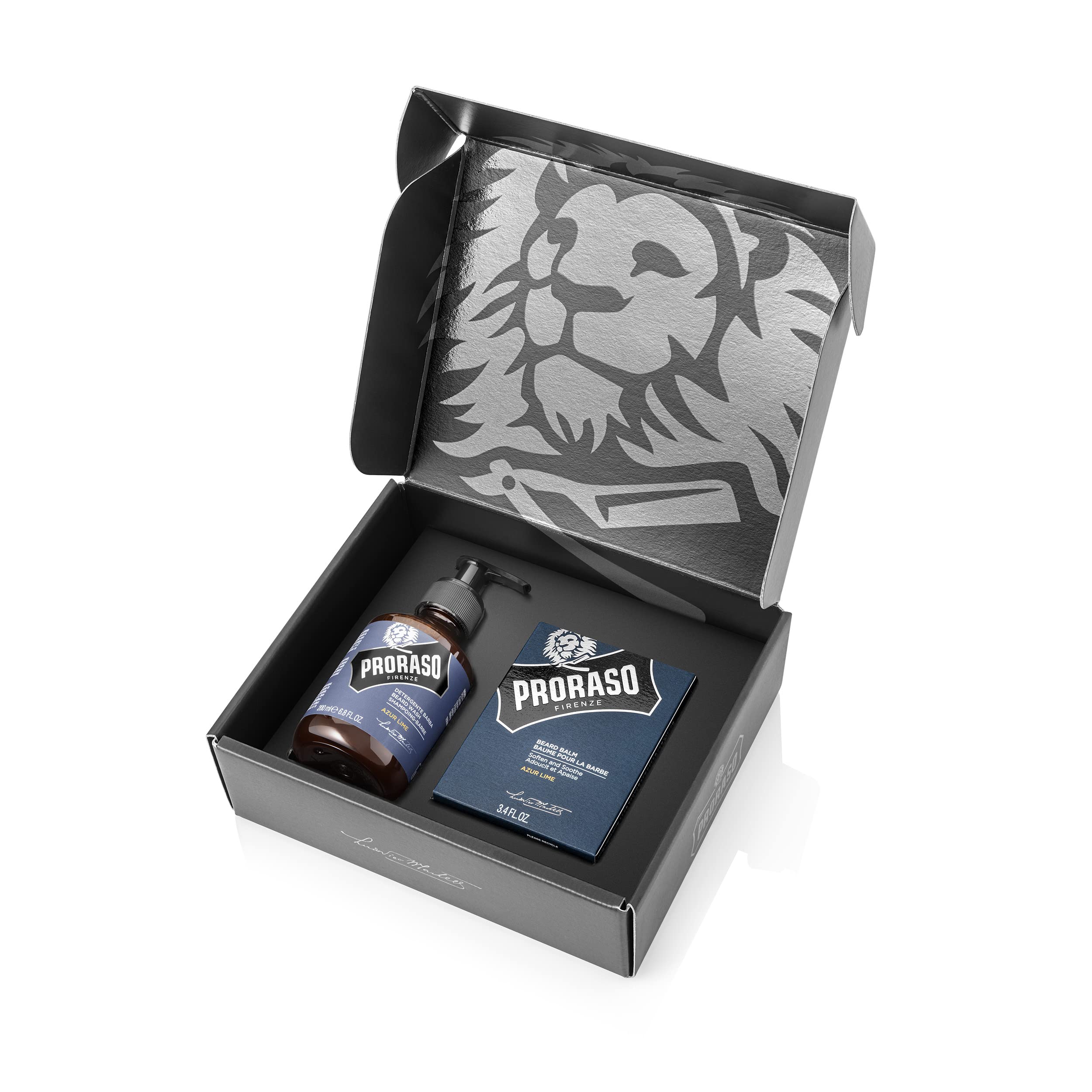 Proraso Beard Care Duo Kit - Beard Balm & Wash for New or Short Beards | Softens & Conditions Facial Hair | Perfect for Daily Grooming & Styling