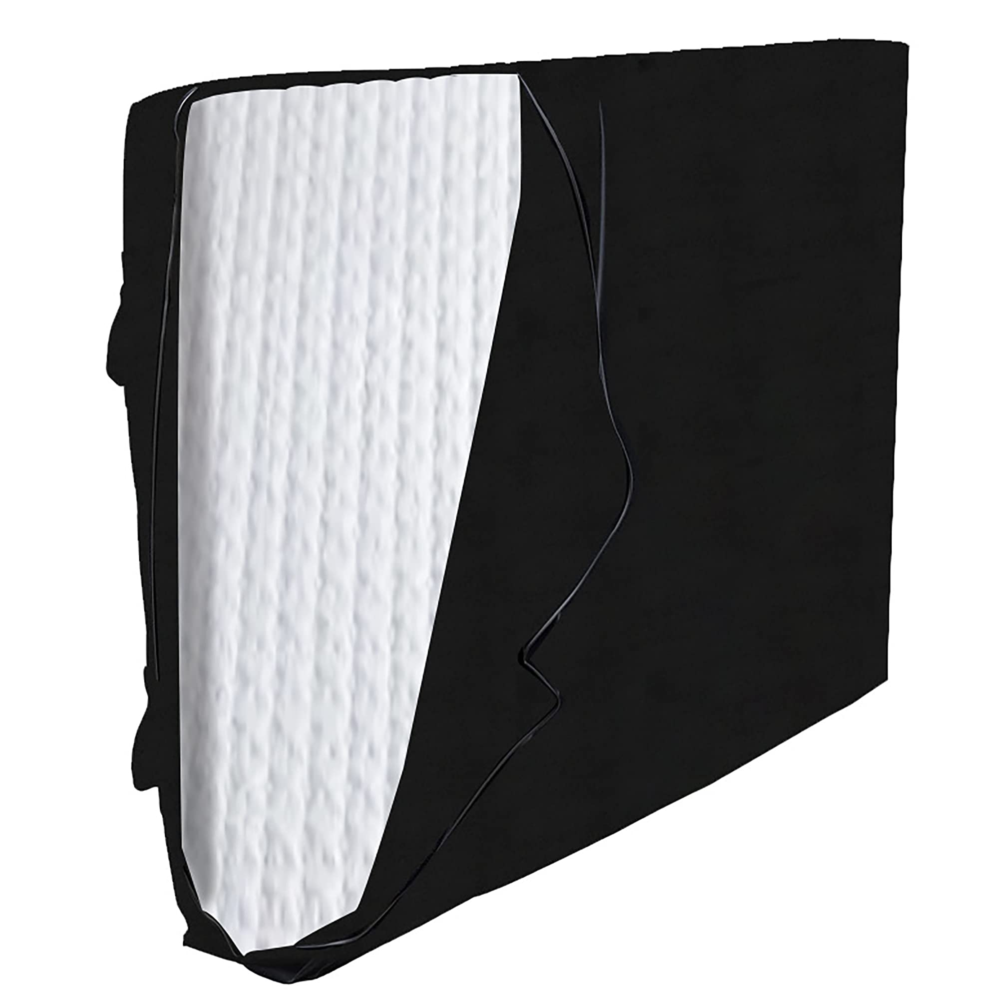 Xuanmuque Waterproof Mattress Storage Bag with Zipper & Handles - Reusable Mattress Cover for Twin, Queen, King & Crib Size (Black) - Perfect for Moving, Outdoor Camping & Long-Term Storage
