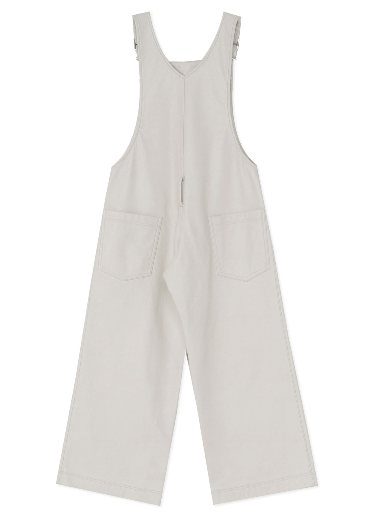 Premium Cowhide Overalls for Men & Women - Durable Leather Bib Pants for Work, Riding & Outdoor Activities