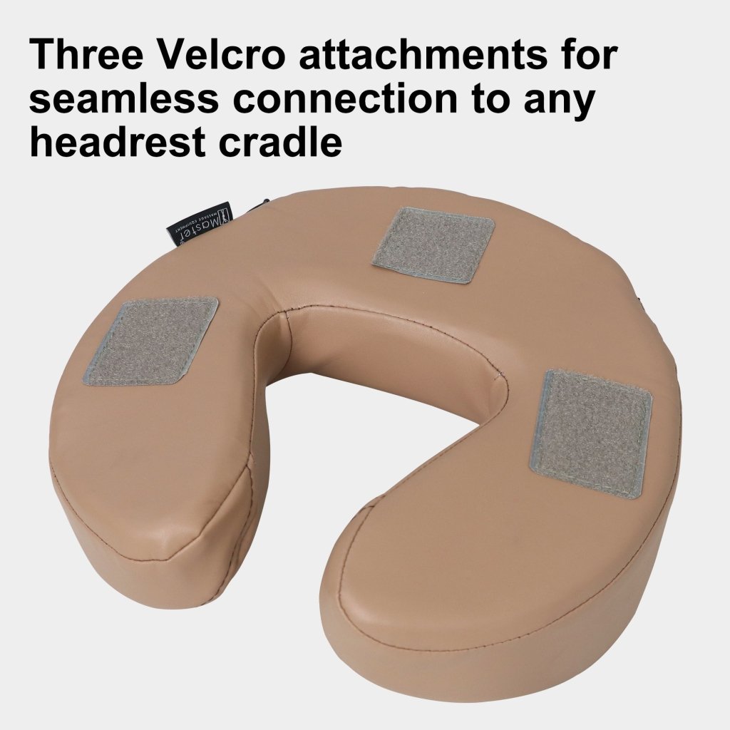 MusicMaster High Fidelity Sound Bluetooth Massage Pillow with Ultra Plush Face Cushion - Otter Color | Wireless Neck & Back Pain Relief for Home, Office & Travel