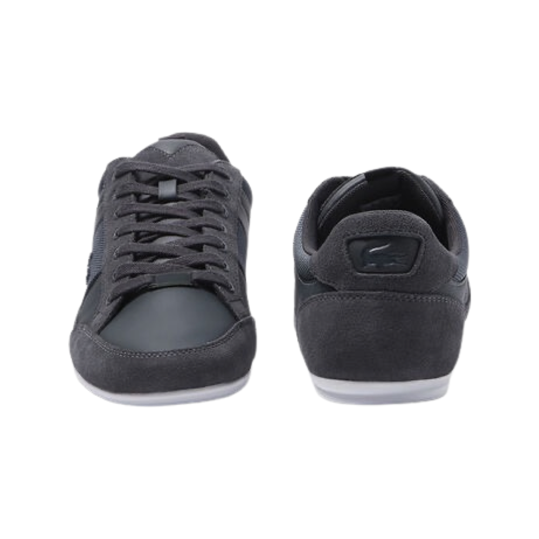 Lacoste Chaymon 222 CMA Sneakers - Dark Grey & White Men's Casual Shoes for Walking, Running & Everyday Wear