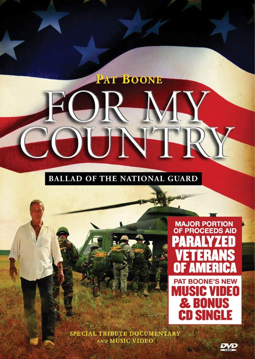 Boone Pat - For My Country: Ballad of the National Guard CD | Patriotic Music Album | Perfect for Veterans Day, Memorial Day & Military Appreciation Events