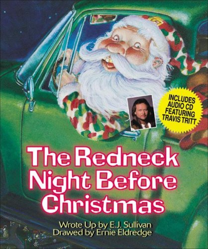Funny Redneck Night Before Christmas Book - Southern Humor Holiday Gift for Adults - Perfect for White Elephant Gifts & Christmas Party Favors