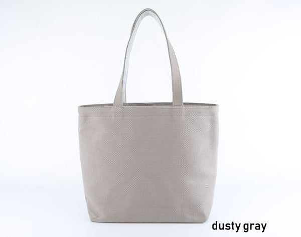 Premium Japanese Canvas Tote Bag - Matsuemon Dusty Gray Eco-Friendly Shopper Bag for Work, Travel & Daily Use