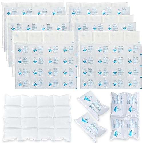 12 Sheets x 16 Large Ice Cells-White