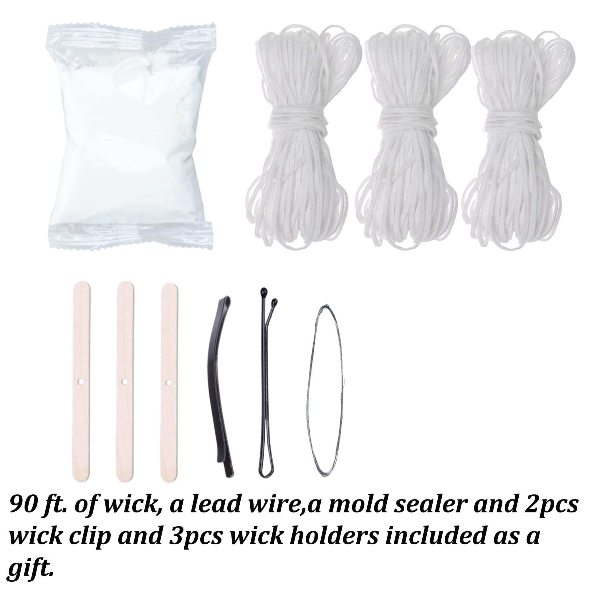 4-Piece Plastic Candle Making Kit - Classic Taper, Iceberg, Rectangle & Sphere Molds for Beeswax & Scented Candles - DIY Home Decor & Gift Making Supplies - Perfect for Holidays, Weddings & Relaxation