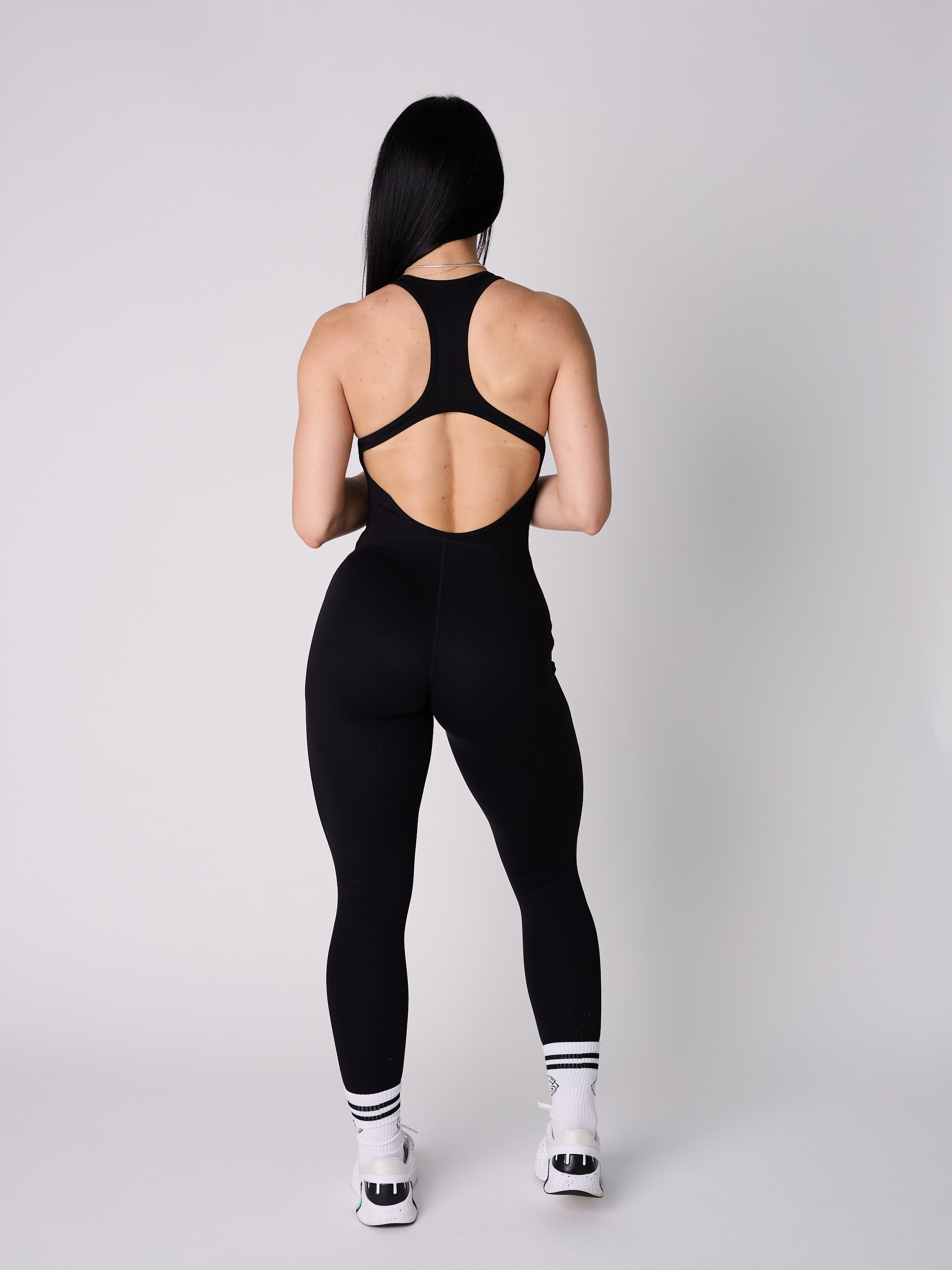 Best Women's Pilates Jumpsuit - Stretchy Yoga Workout Outfit for Women - Perfect for Gym, Dance & Home Fitness