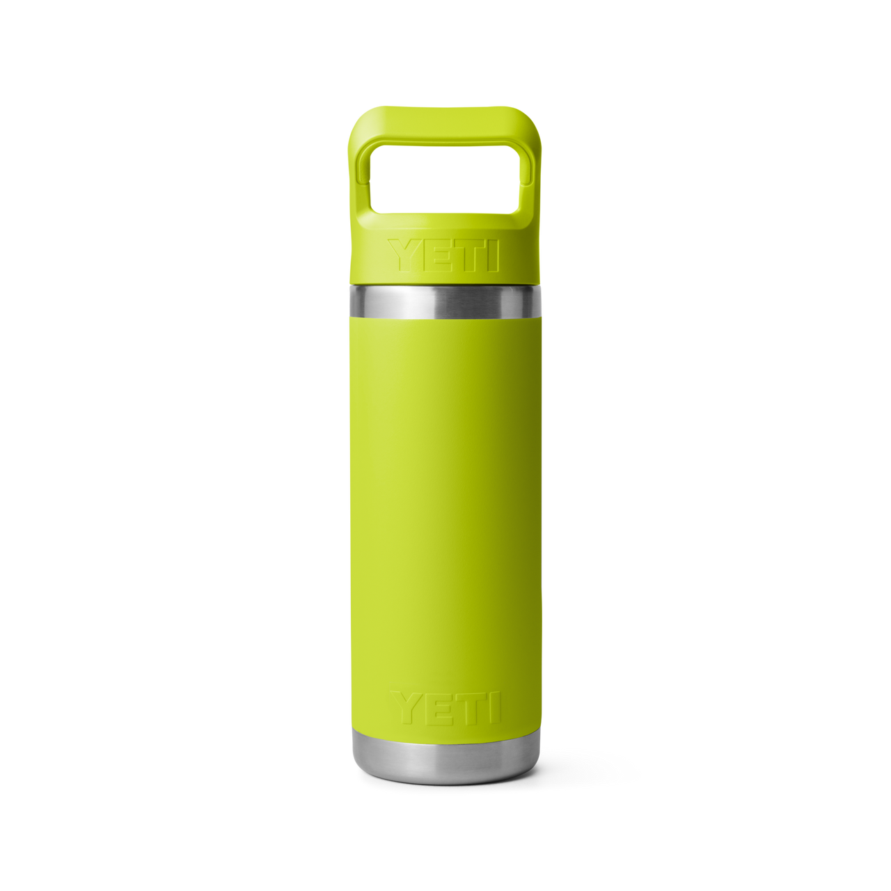 Hydro Flask 18 oz Insulated Stainless Steel Water Bottle with Straw - Leak Proof, BPA Free, Keeps Drinks Cold for 24 Hours - Perfect for Hiking, Gym & Outdoor Activities (Chartreuse Green)