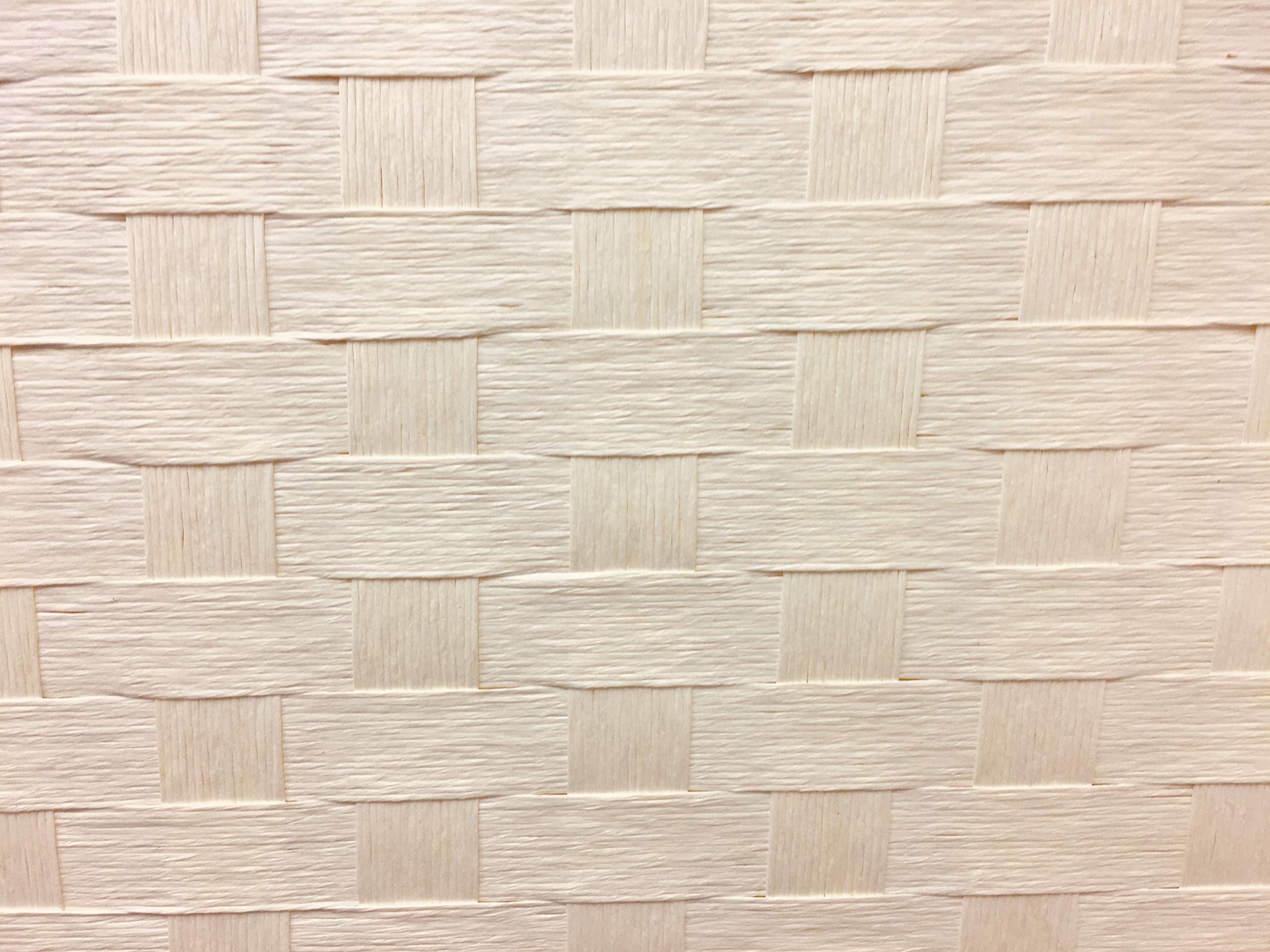 Legacy Decor Bamboo Woven Room Divider - 6-Panel Privacy Partition Screen in Ivory | Perfect for Home Office, Bedroom Separation & Asian-Inspired Decor
