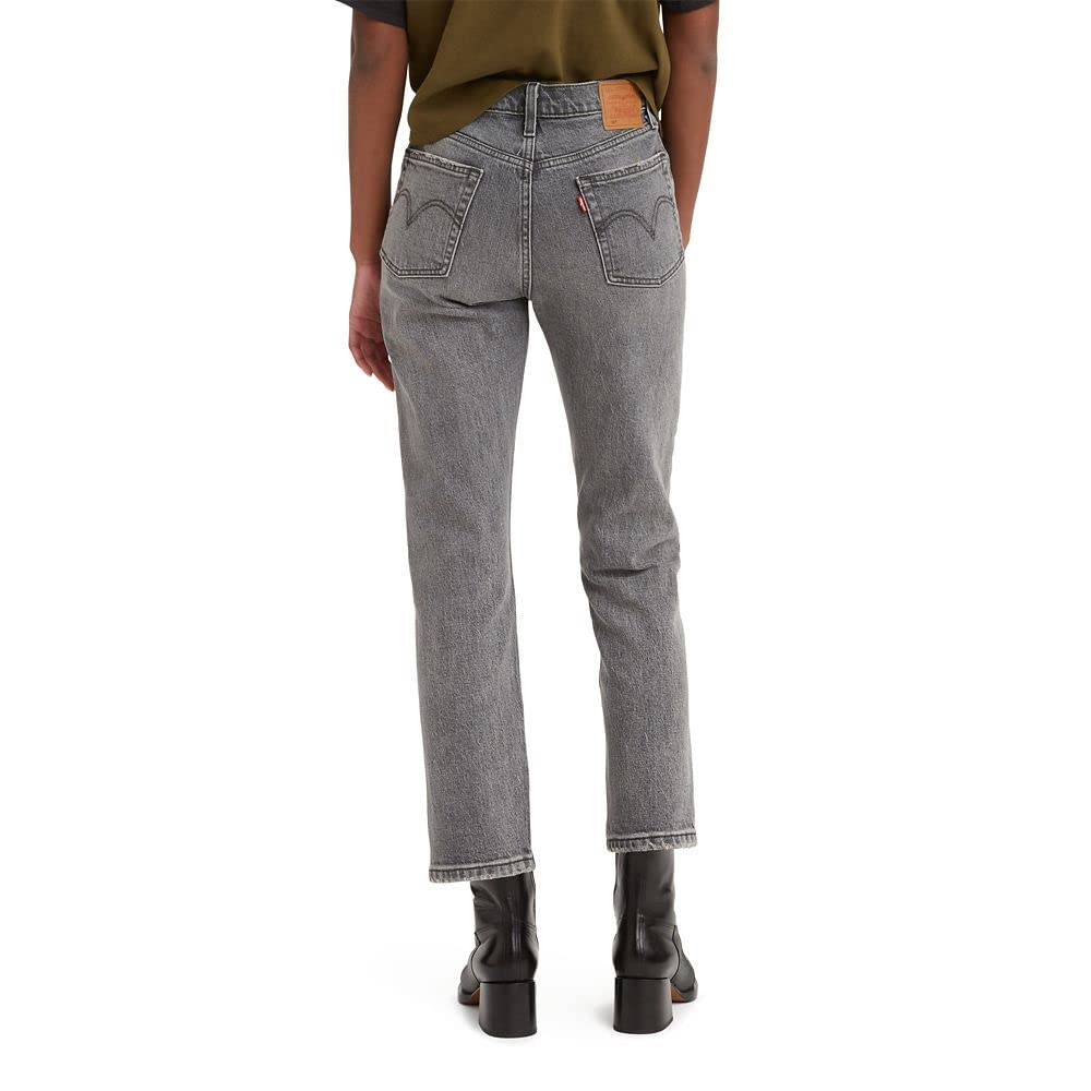 Levi's Women's Premium 501 Crop Jeans - High Waist Straight Leg Denim Pants for Casual Wear & Everyday Outfits