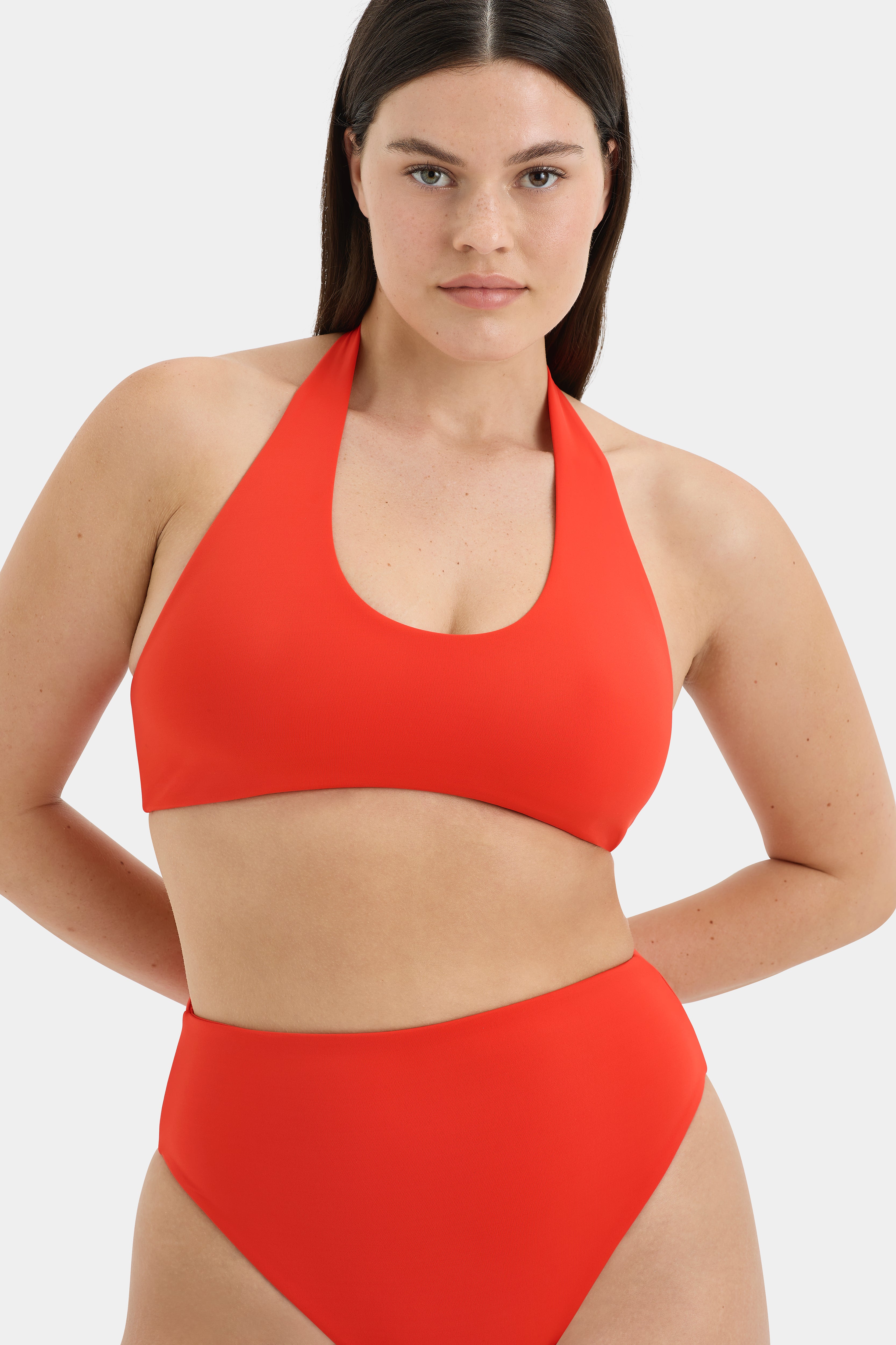 Clarita High Cut Brief - Comfortable Cotton Underwear for Women, Seamless Panties with Lace Trim - Perfect for Everyday Wear, Yoga & Lounge