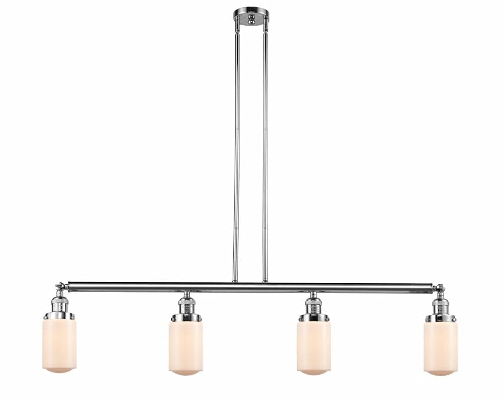 214-PC-G311 Dover 3-Light Island Pendant Light Fixture in Polished Chrome - Perfect for Kitchen Island, Dining Room & Modern Home Lighting