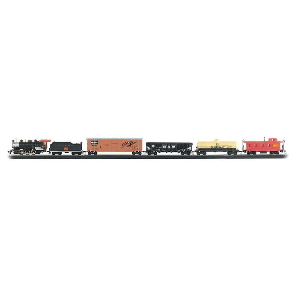 Bachmann Trains Chattanooga HO Scale Ready to Run Electric Train Set - 155 Piece Model Railroad for Home & Office Display, Collectors & Train Enthusiasts