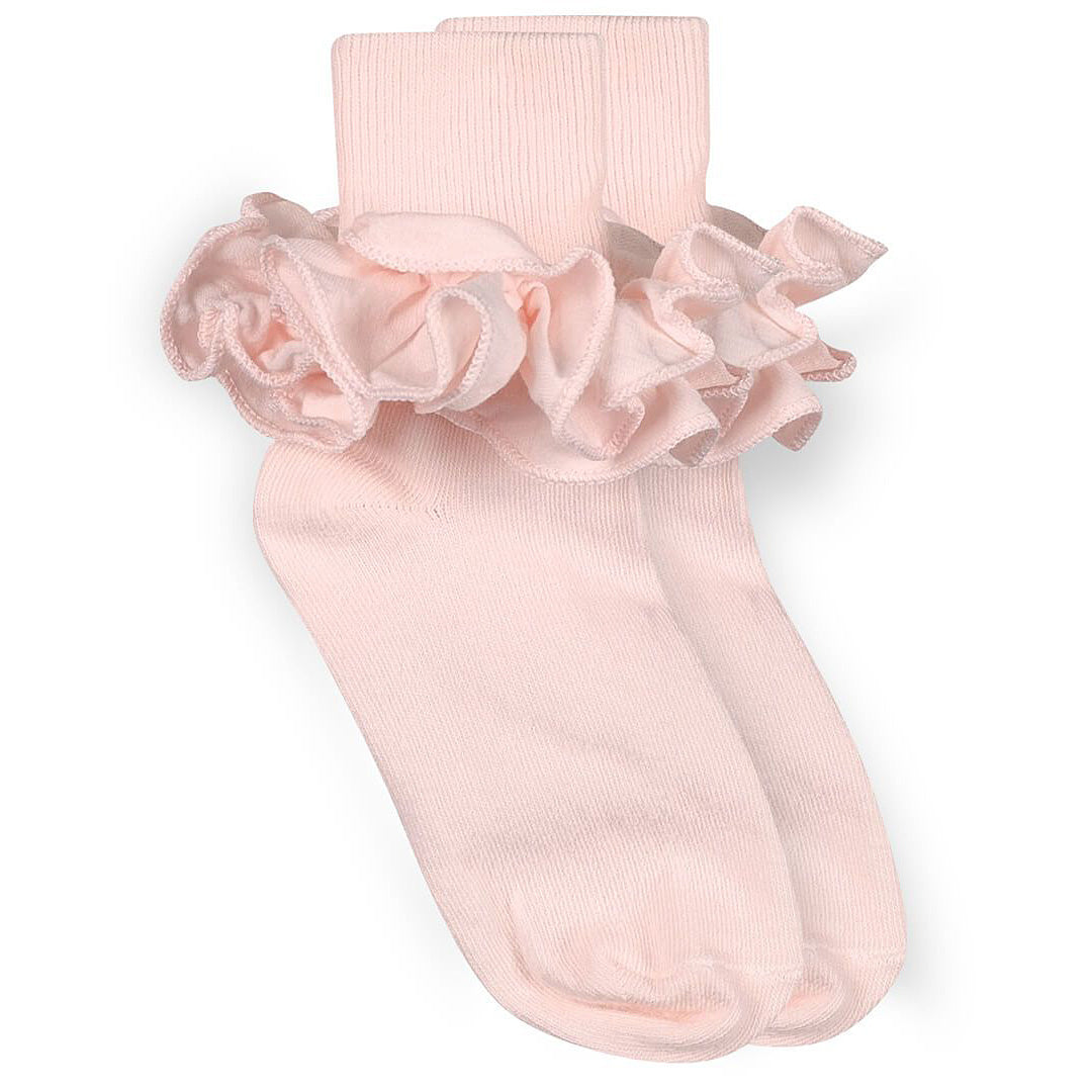 Jeffries Kids' Misty Tutu Socks - Soft & Comfortable Ballet Socks for Toddler Girls - Perfect for Dance Class, Dress Up & Everyday Wear