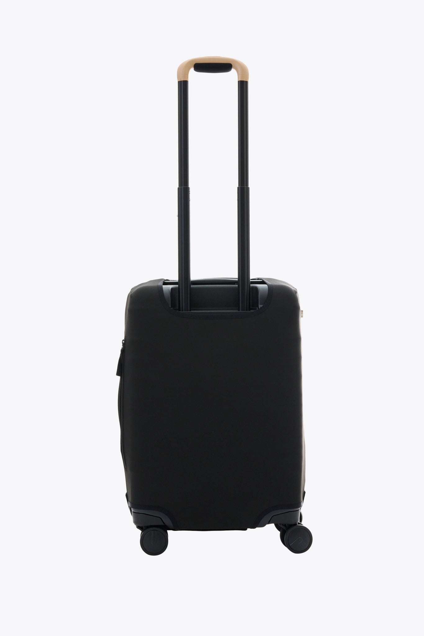 Black Carry On Luggage Cover - Waterproof & Scratch-Resistant Travel Suitcase Protector for Airplane, Train & Bus Trips