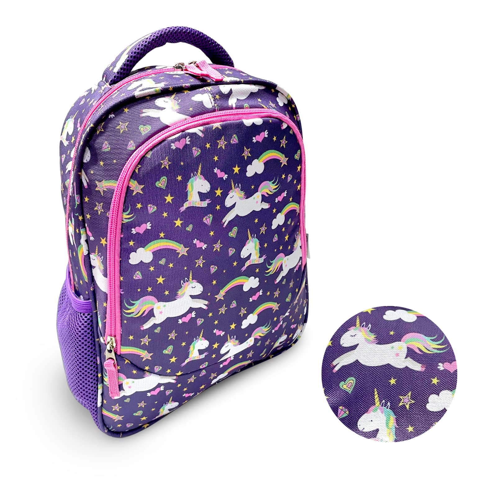 **Cute Unicorn Toddler Backpack for Girls – 13