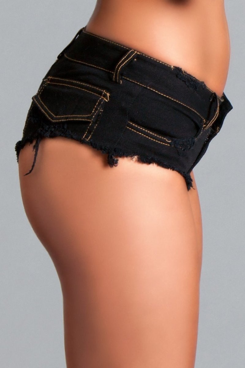 BeWicked Women's Booty Shorts - High Waisted Sexy Workout Shorts for Women, Yoga, Gym & Lounge Wear - BWJ3