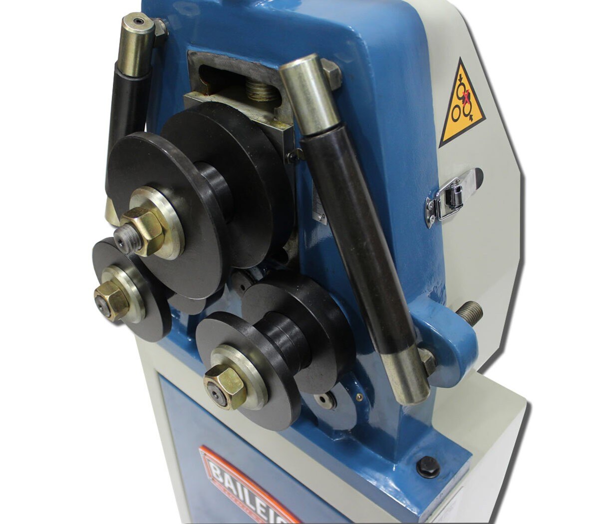 Baileigh Industrial BA9 1006846 Manual Roll Bender R M10 - Heavy Duty Metal Bending Tool for DIY Projects, Metalworking, and Home Workshops