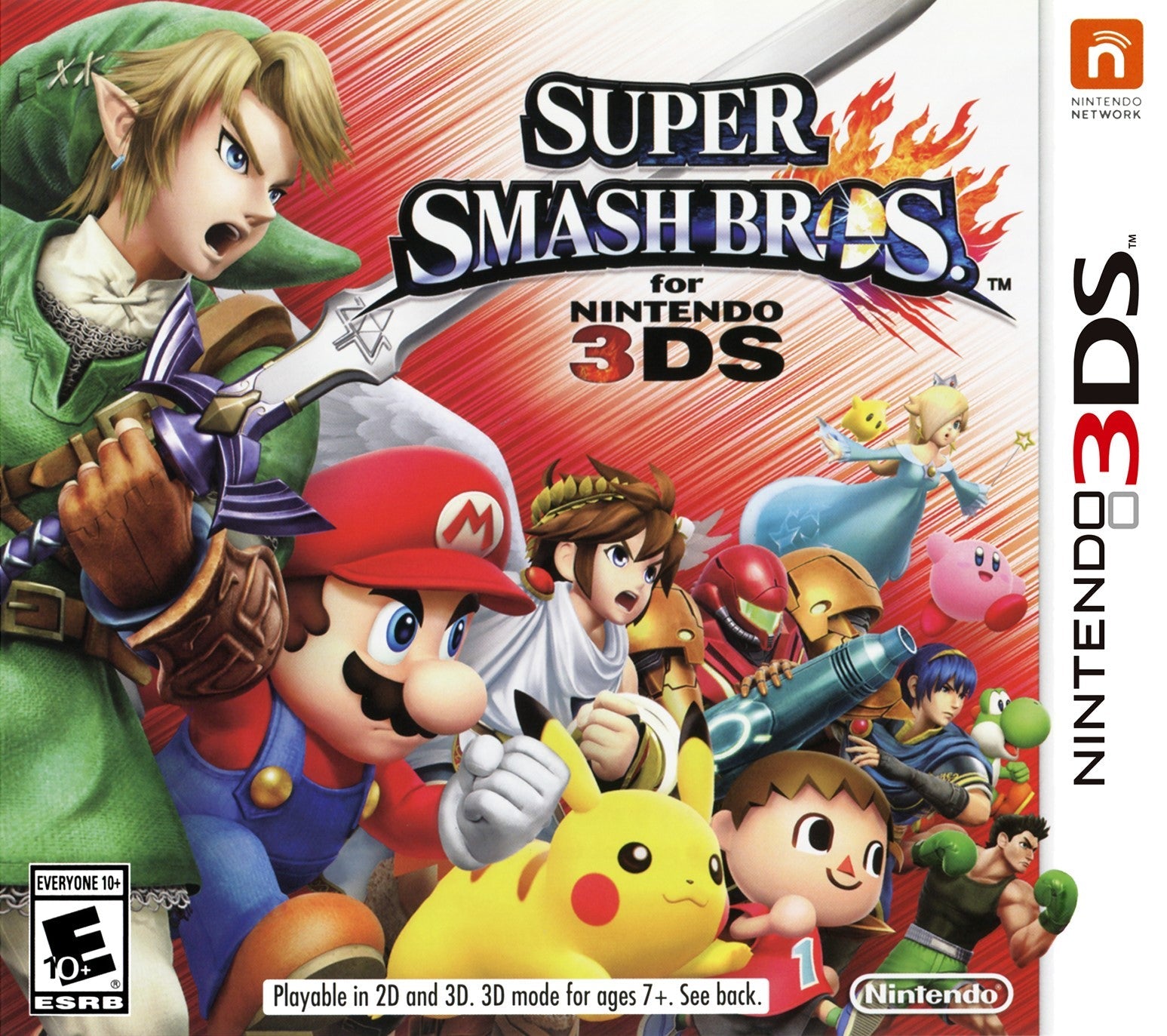Super Smash Bros for Nintendo 3DS - Fighting Game with Iconic Characters | Perfect for Multiplayer Battles & Travel Gaming
